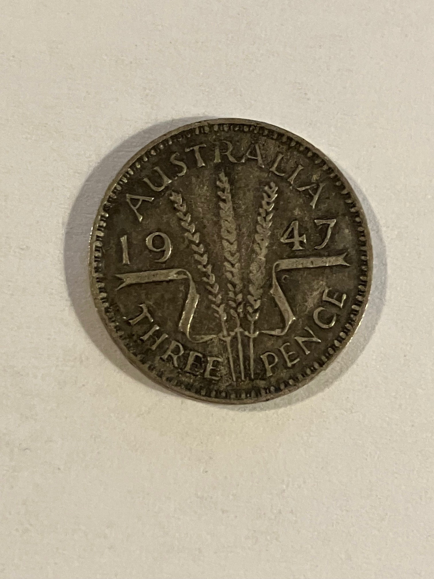 Australia Three Pence 1947