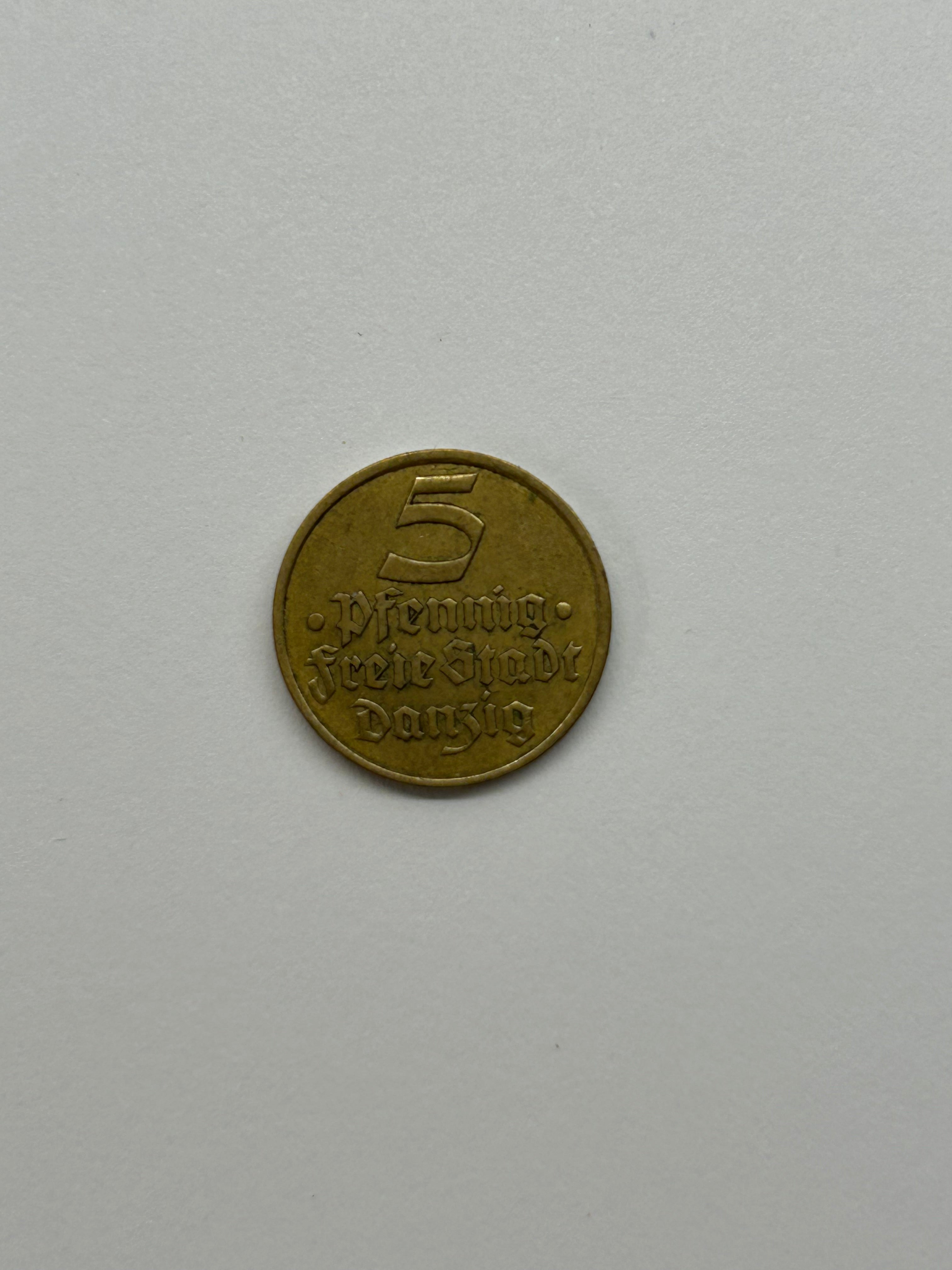 5 Pfennig Danzig 1932