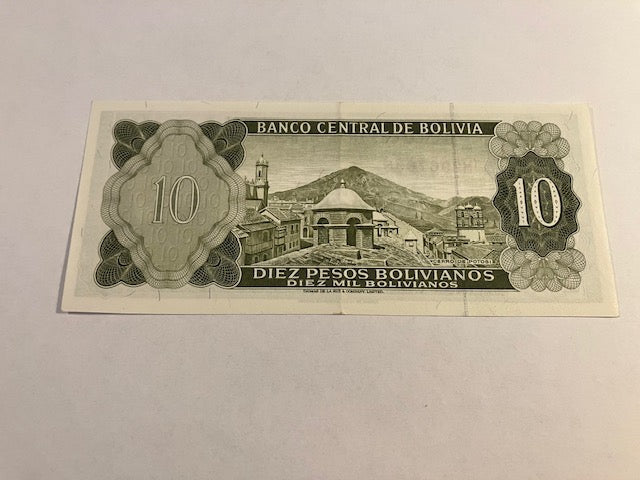 10 Pesos Bolivia