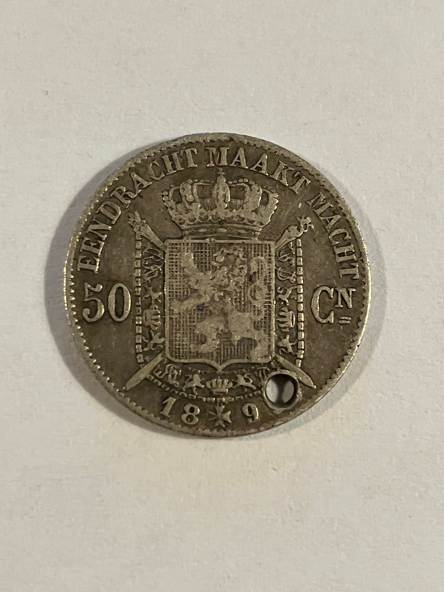 50 Centimes Belgium