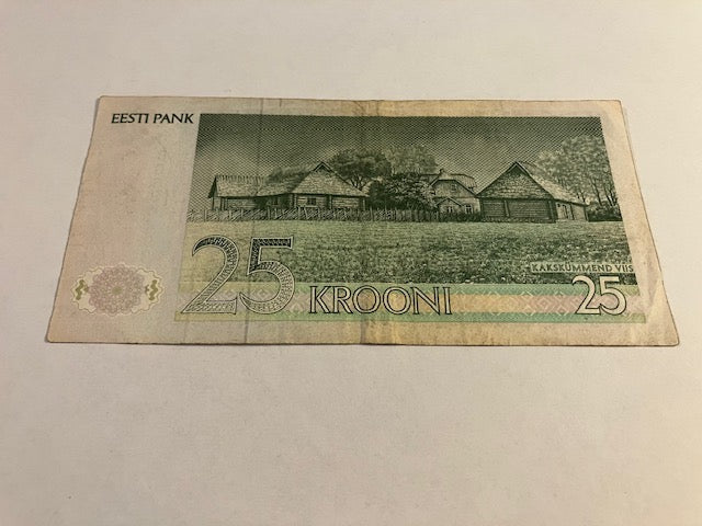 25 Krooni Estland 1992