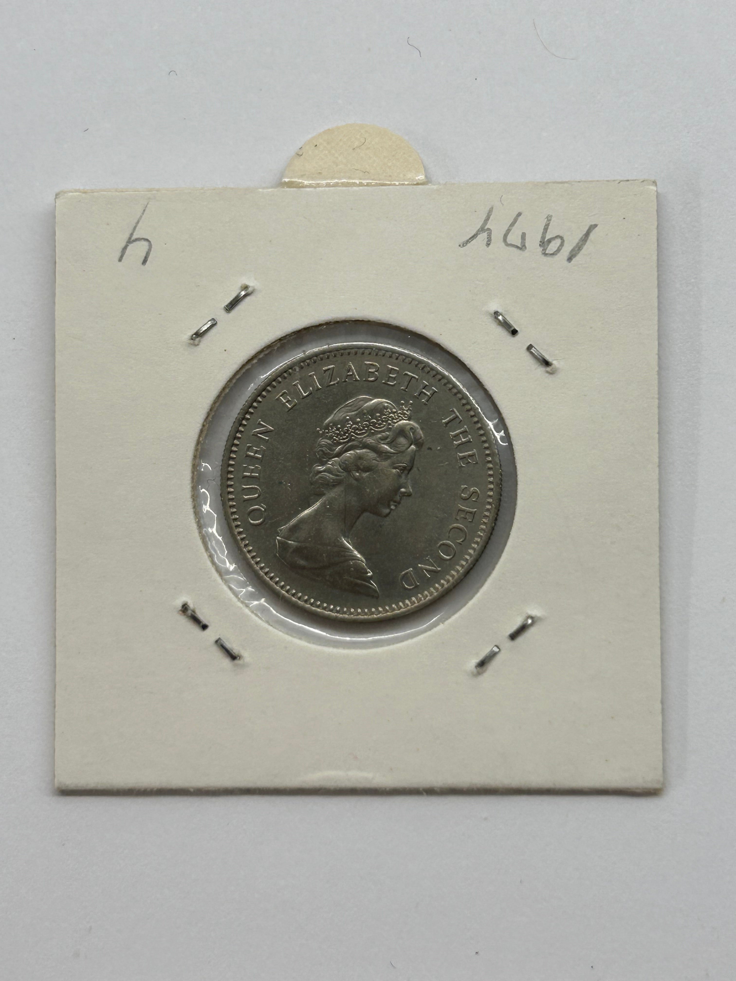 5 Pence Falkland Islands 1974