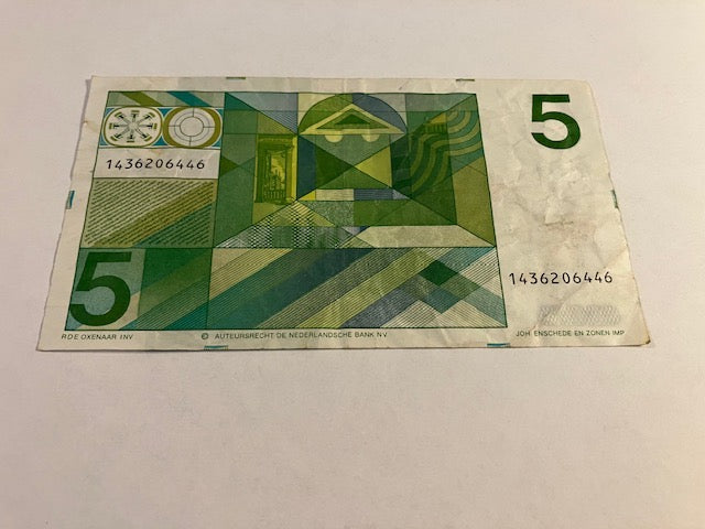 5 Gulden 1973 Netherlands