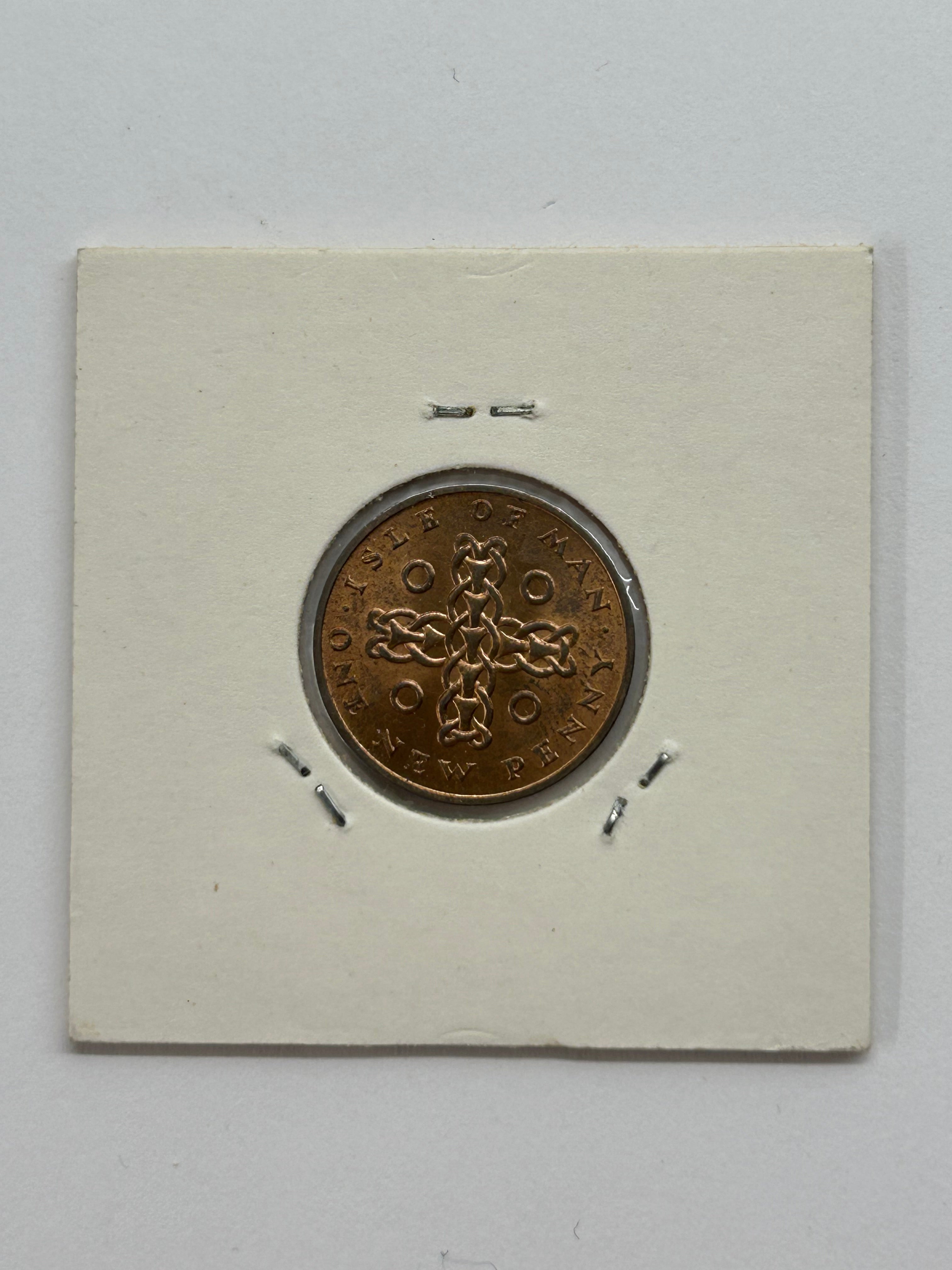 1 Penny Isle of Man 1971