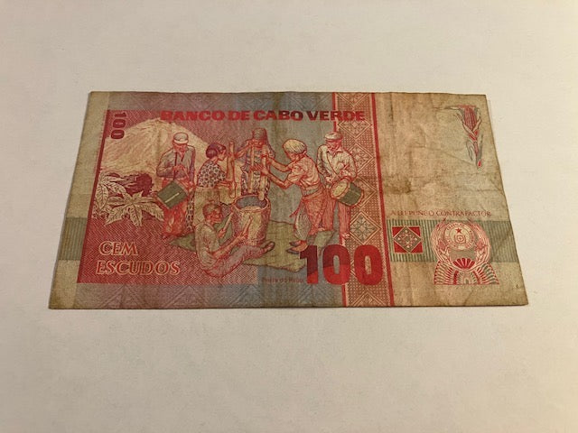100 Escudos Cabo Verde 1989