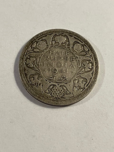 Half Rupee India 1941