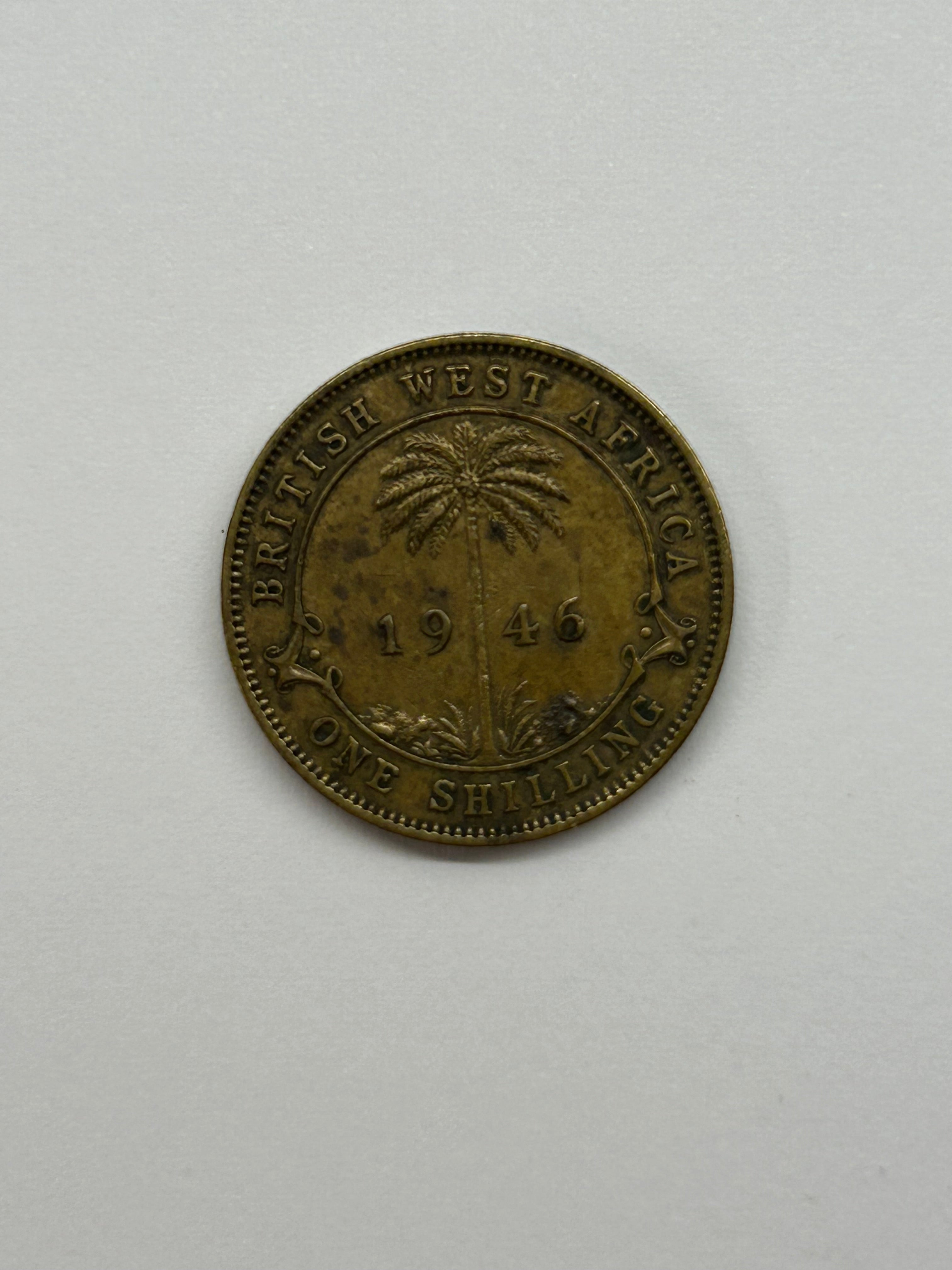 One Shilling British West Africa 1946