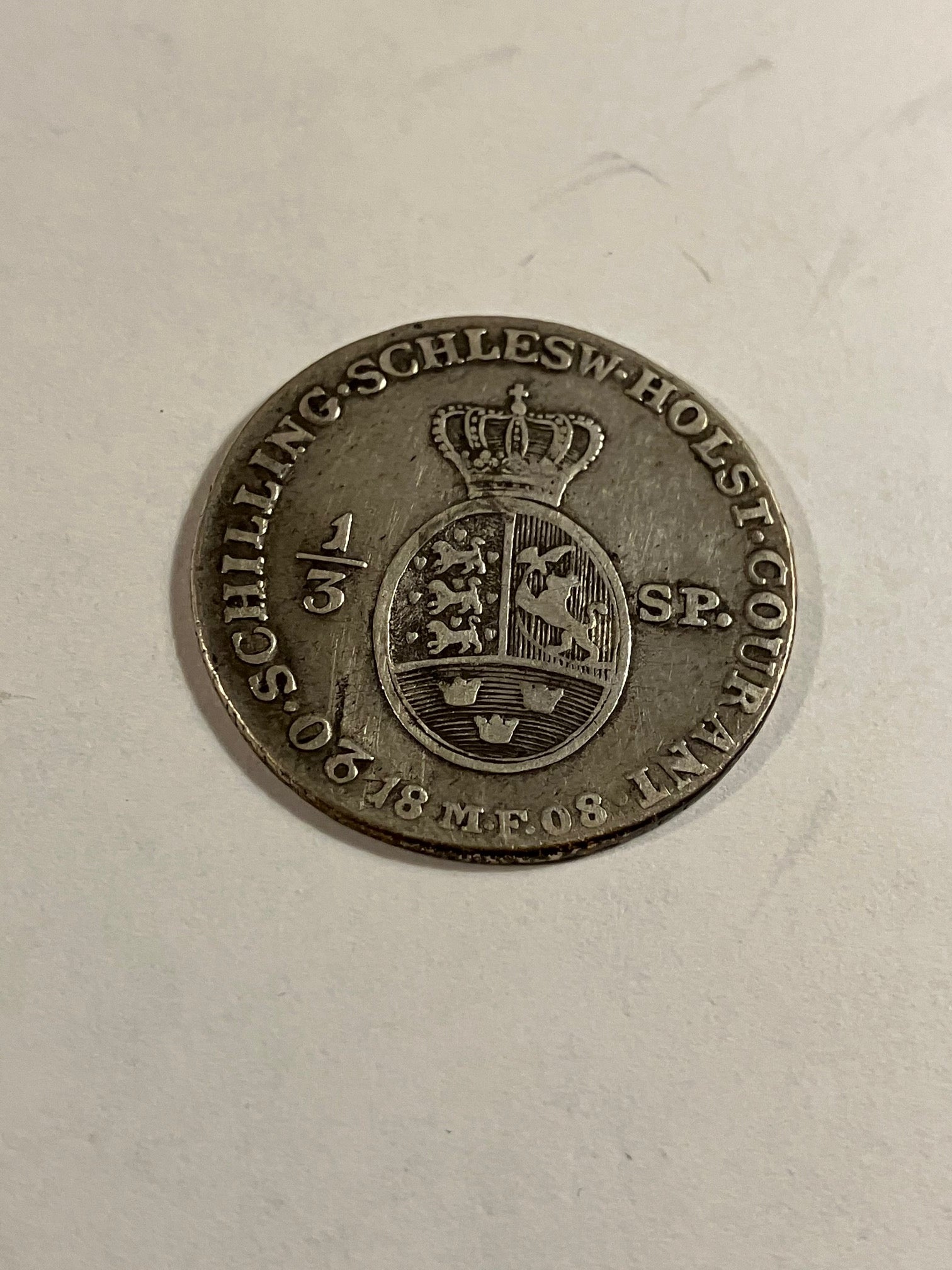 1/3 Speciedaler 1808 Altona - Renset