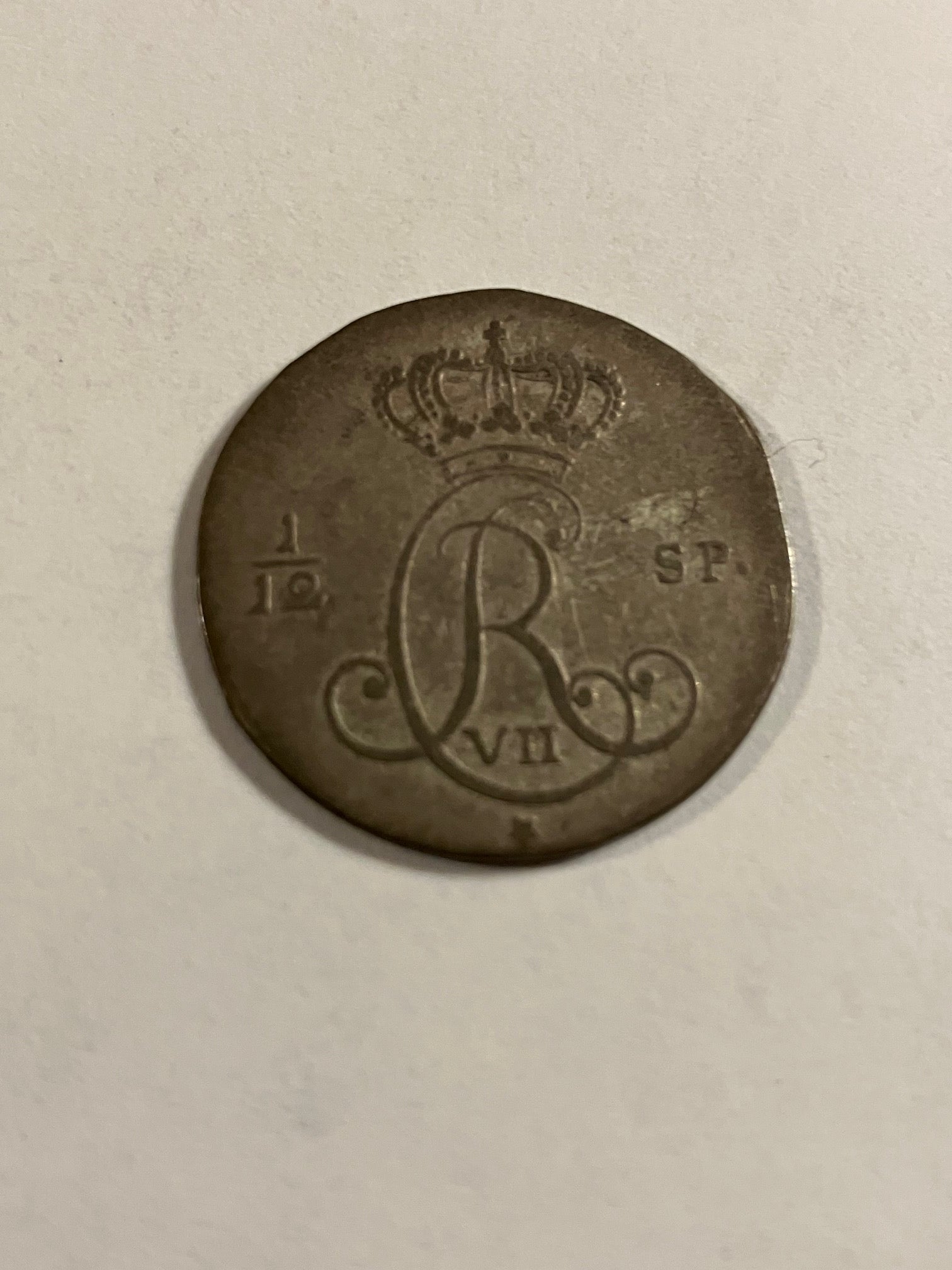 1/12 Speciedaler 1788 Slesvig Holstein