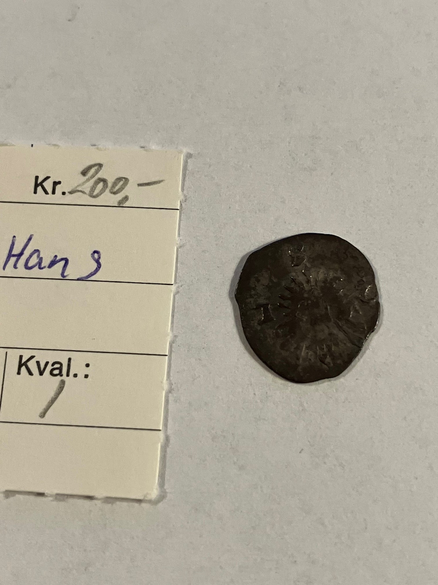 2 Skilling Hertug Hans Den Yngre 1620