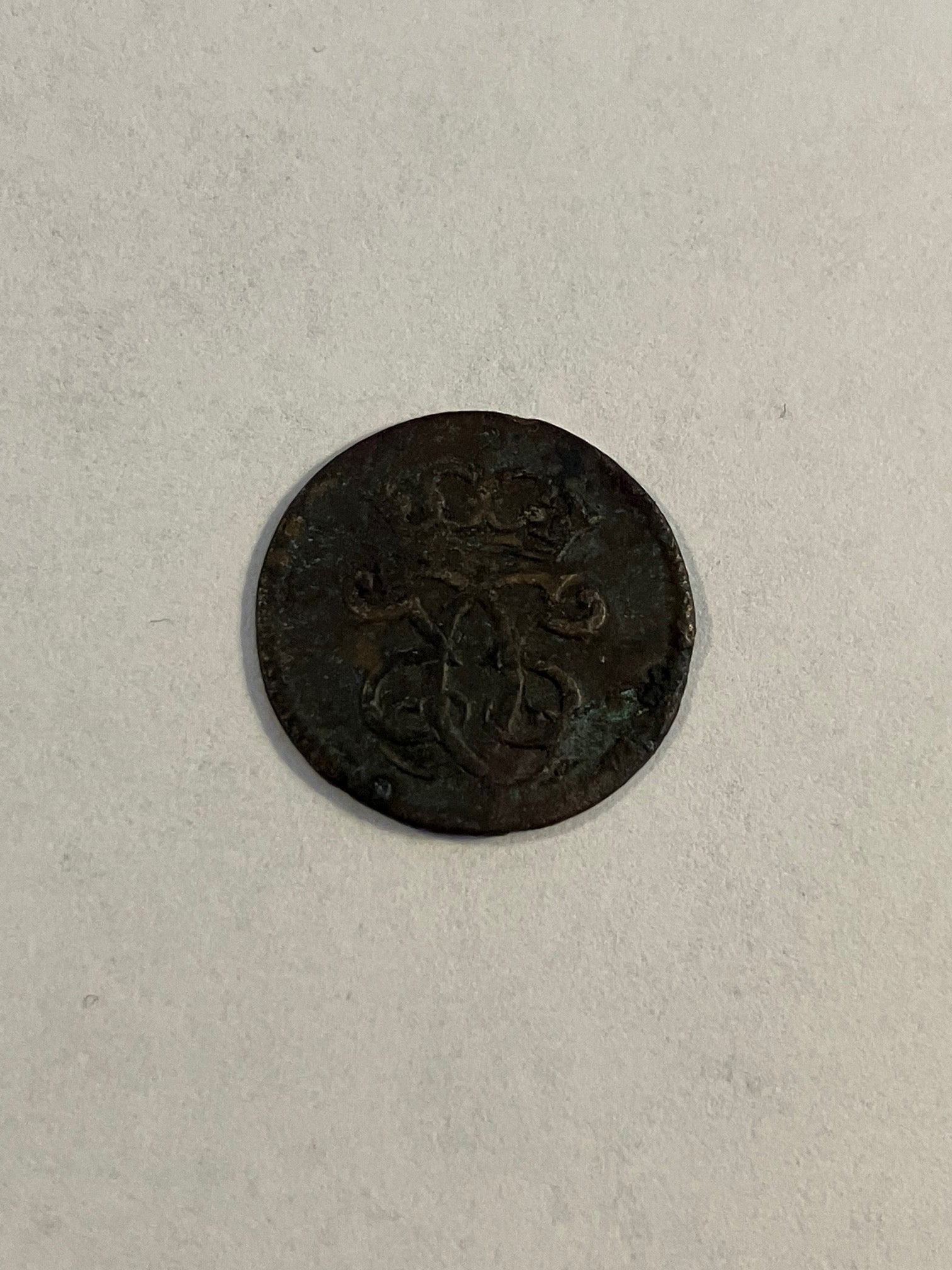 1 Skilling 1686 Danmark