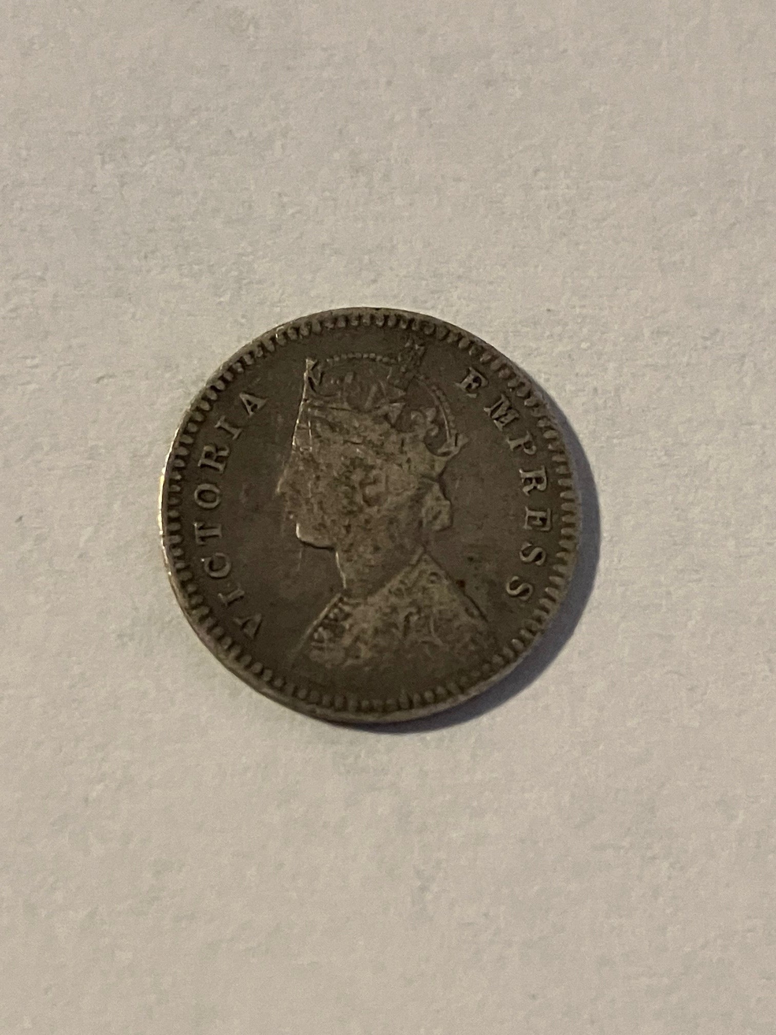 Two Annas India 1896