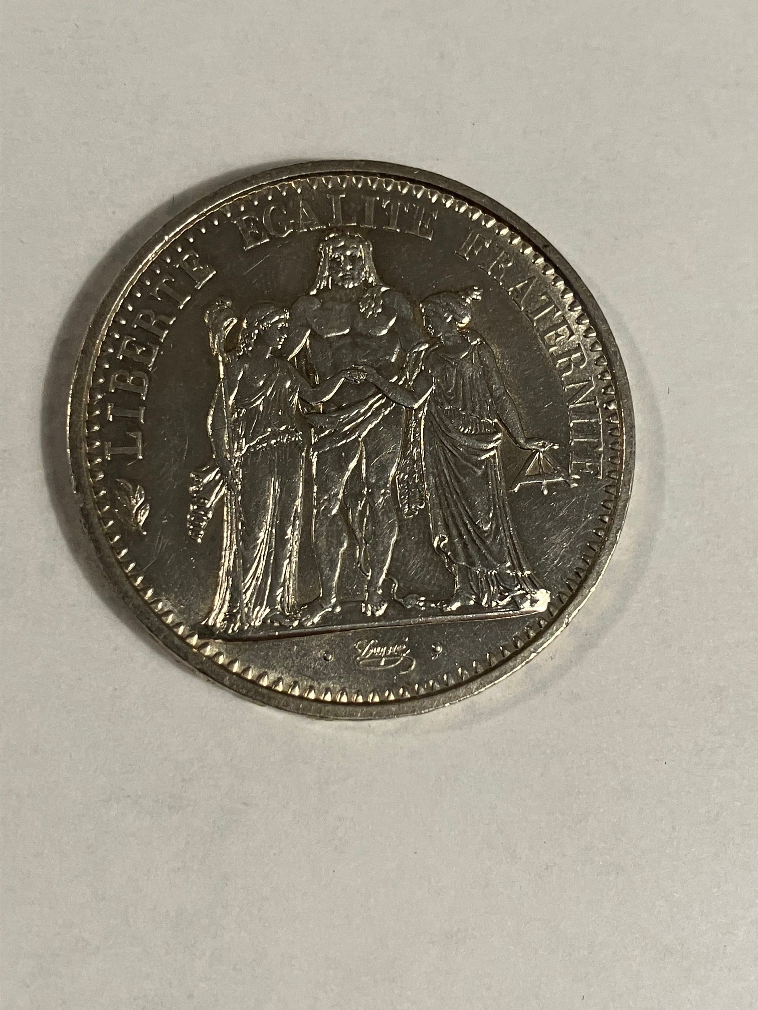 10 Francs 1965 France - Silver