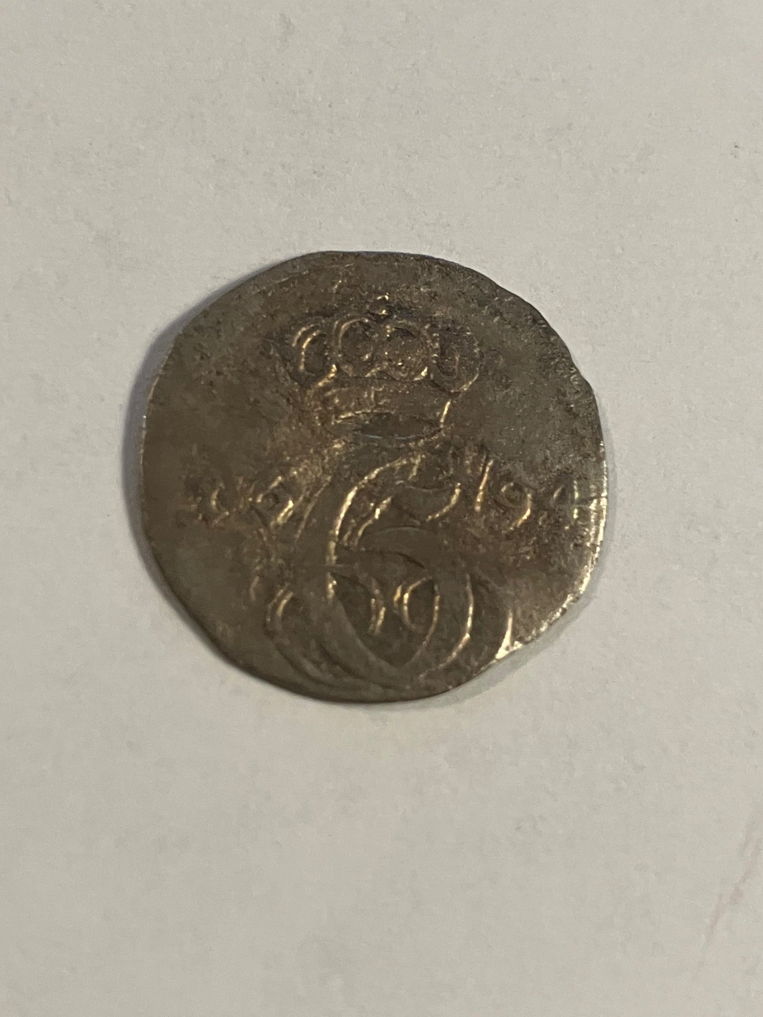 2 skilling 1694 Gluckstadt