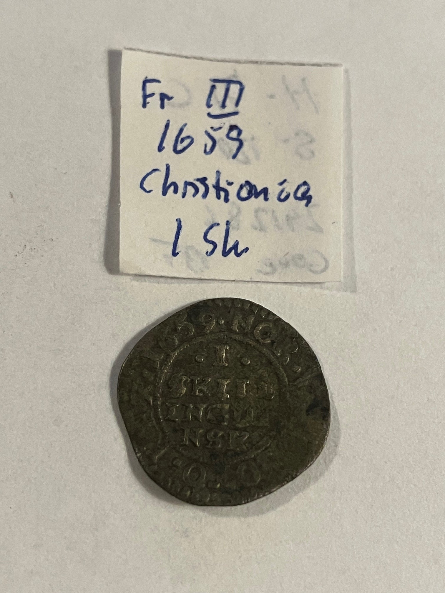 1 Skilling 1659 Norge