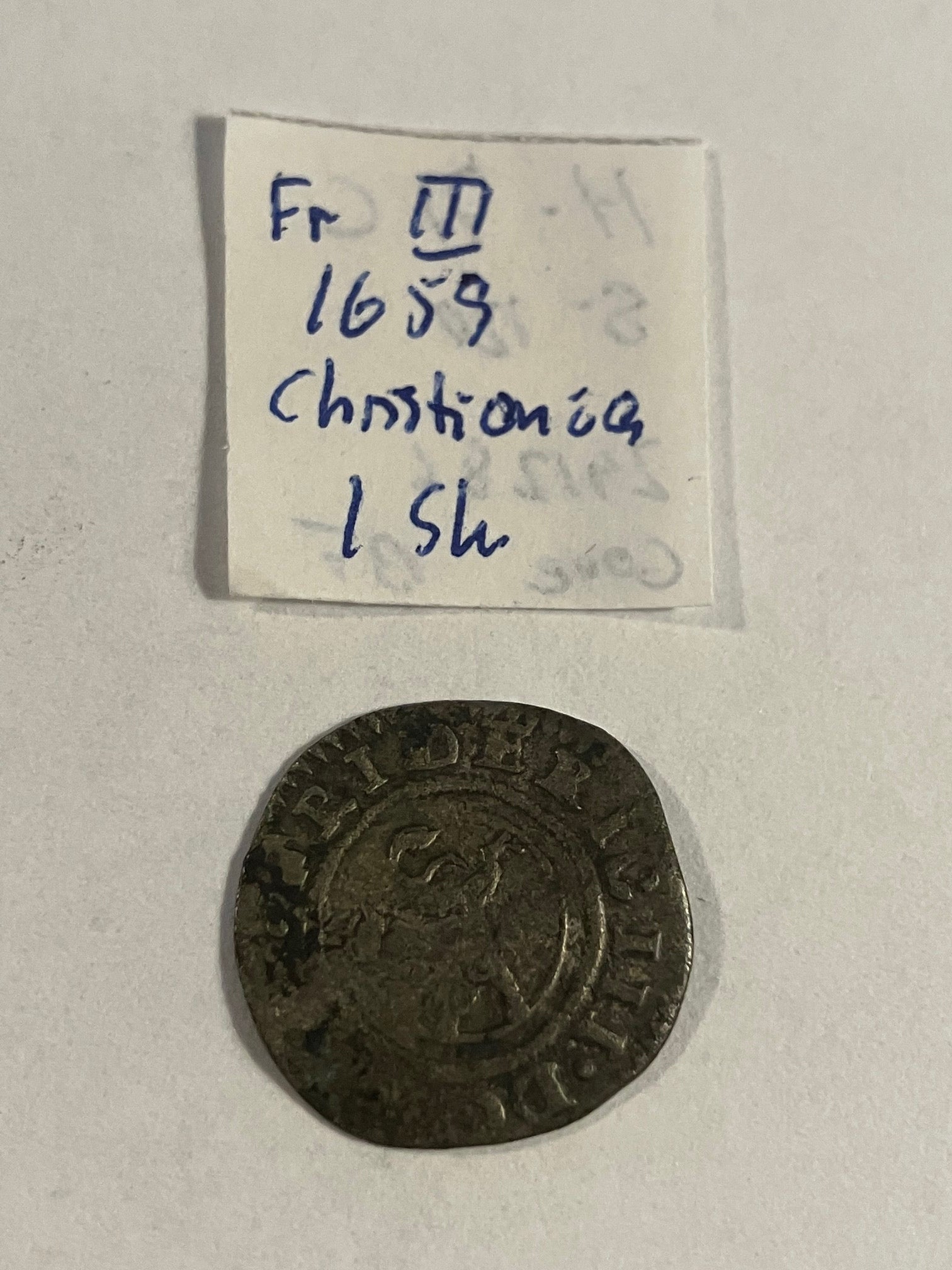 1 Skilling 1659 Norge