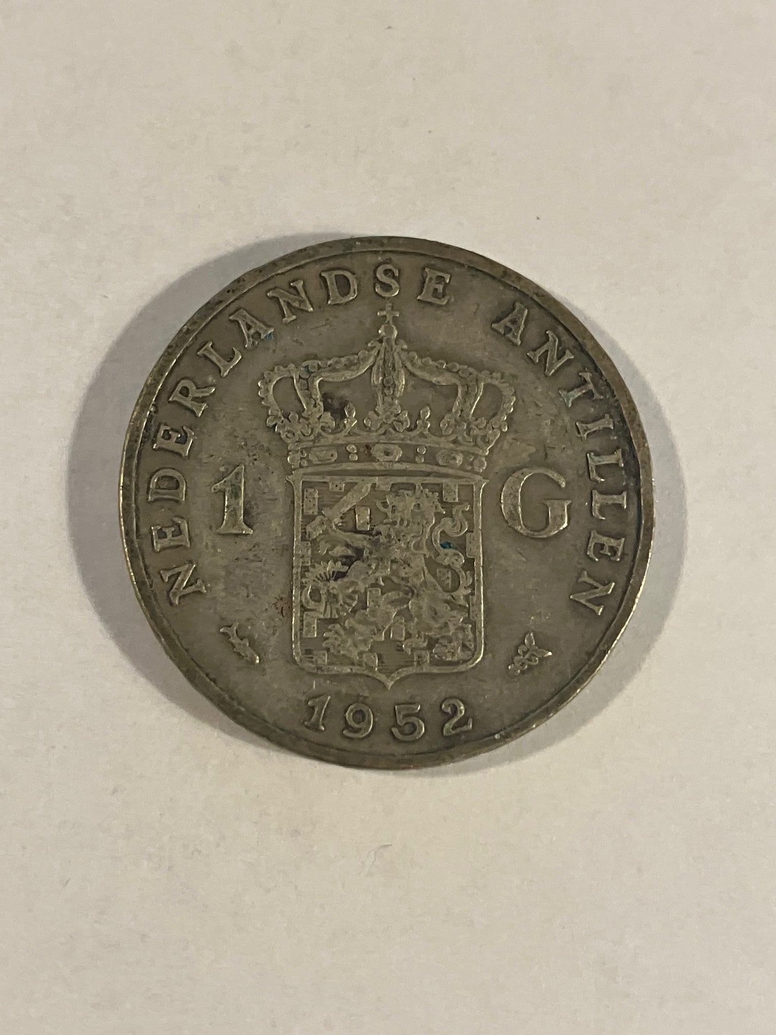 1 Gulden Netherlands Antilles 1952
