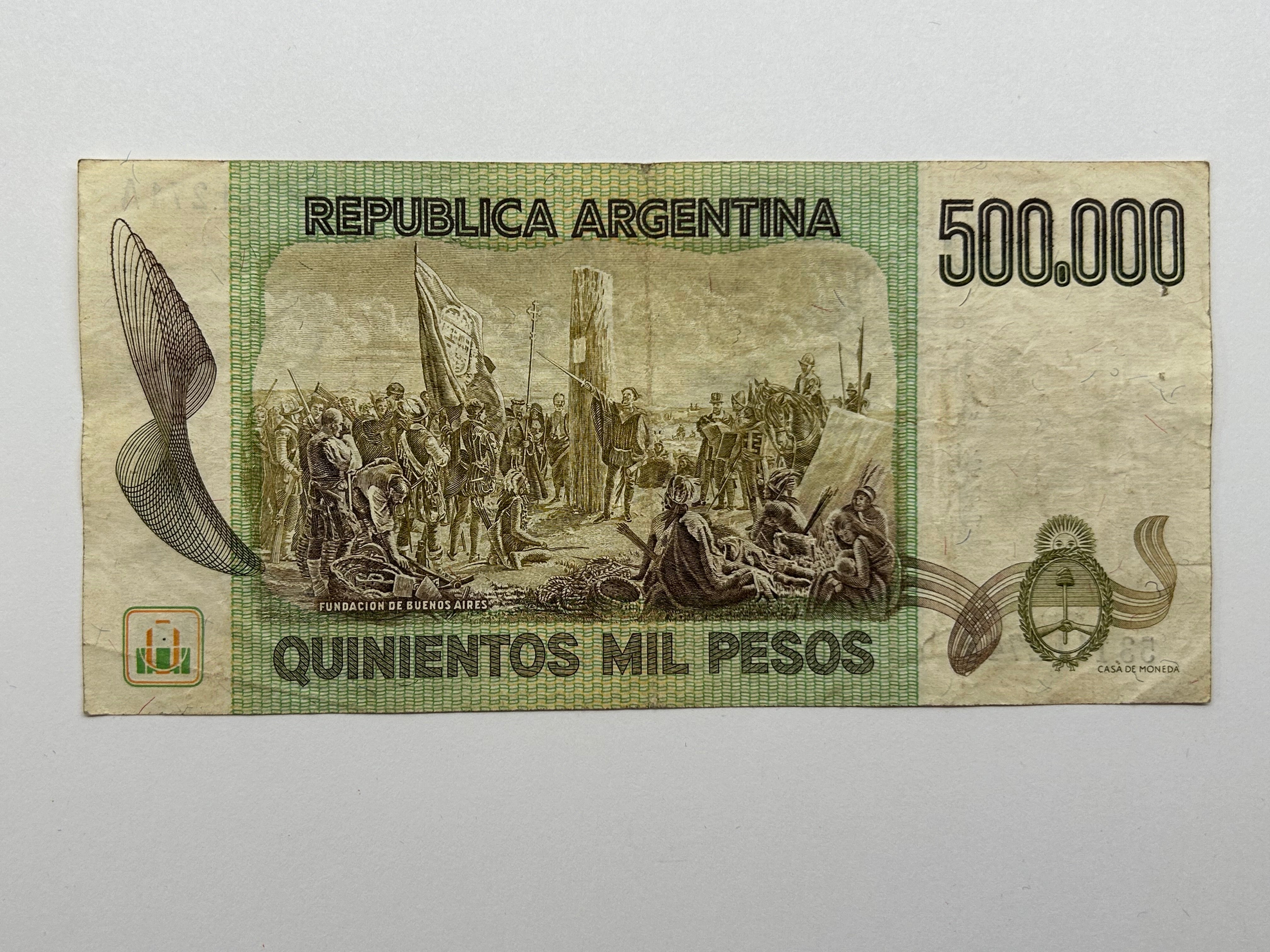 500.000 Pesos Argentina