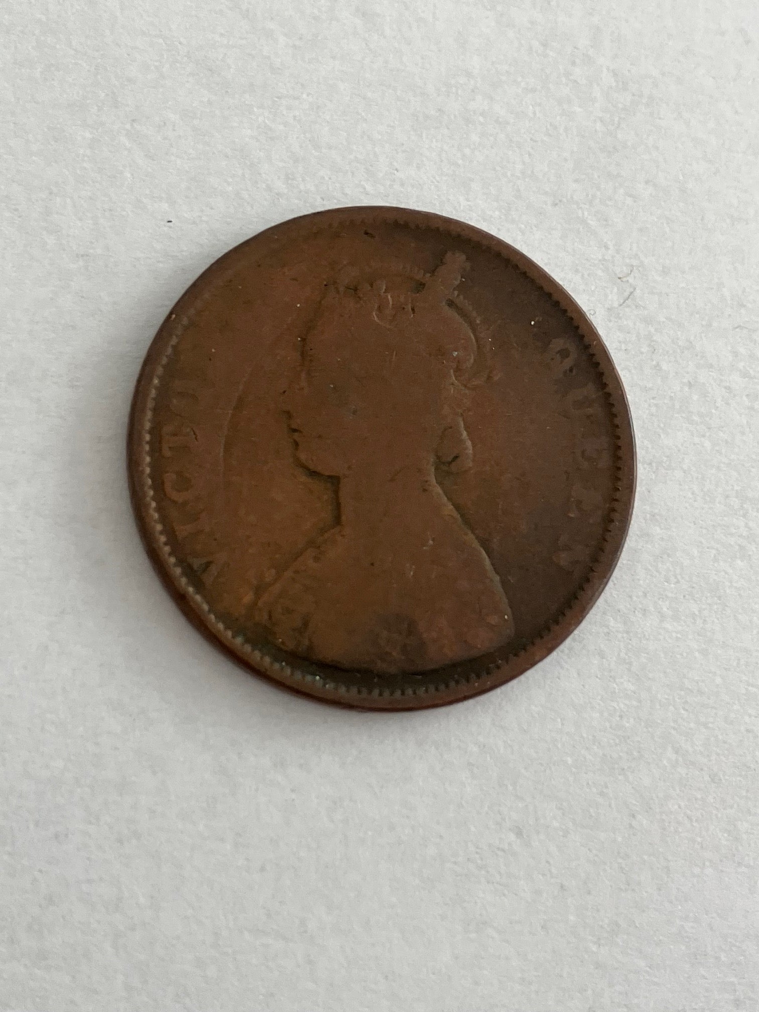 Half Anna India 1862