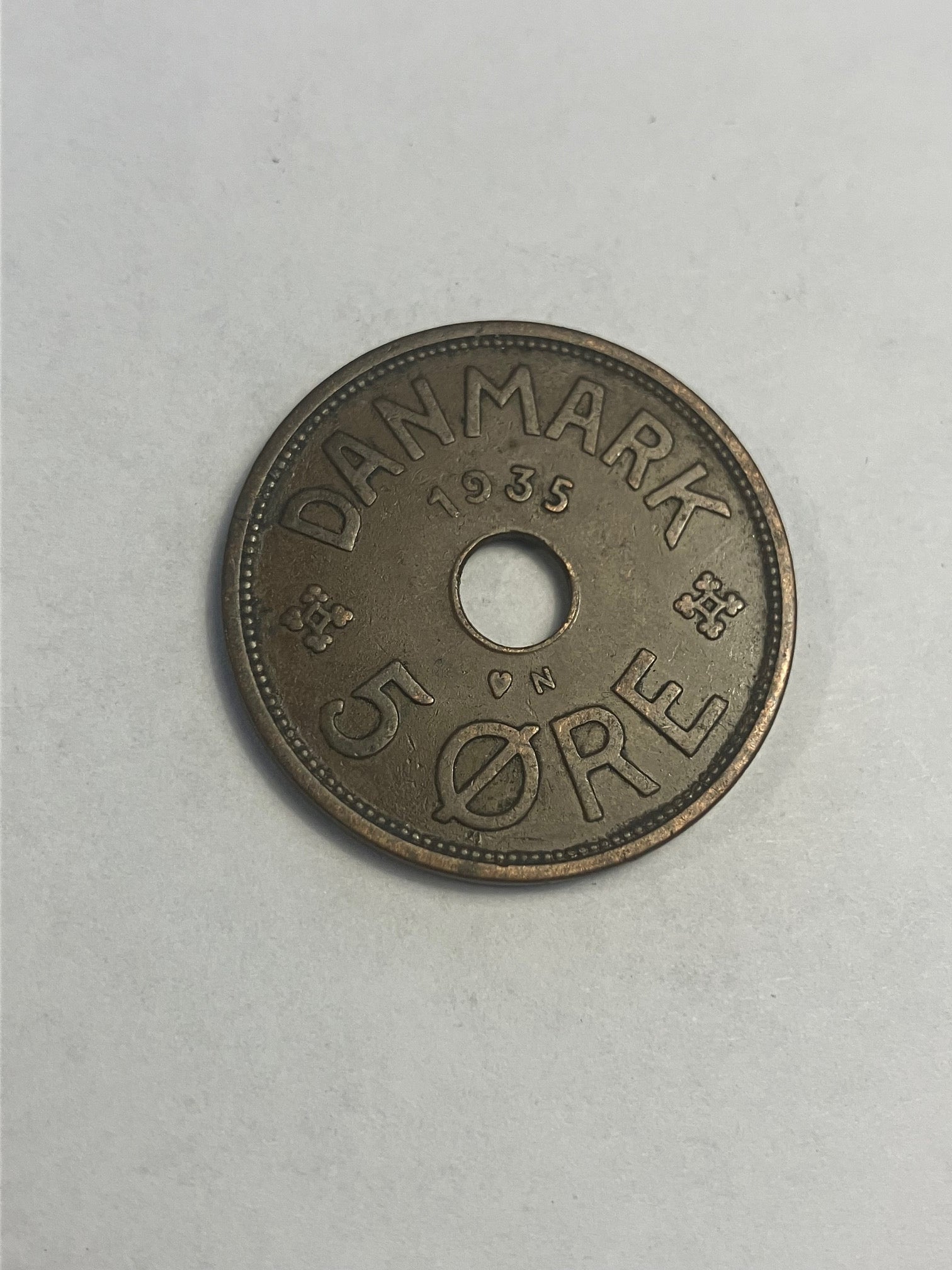 5 Øre 1935 Danmark