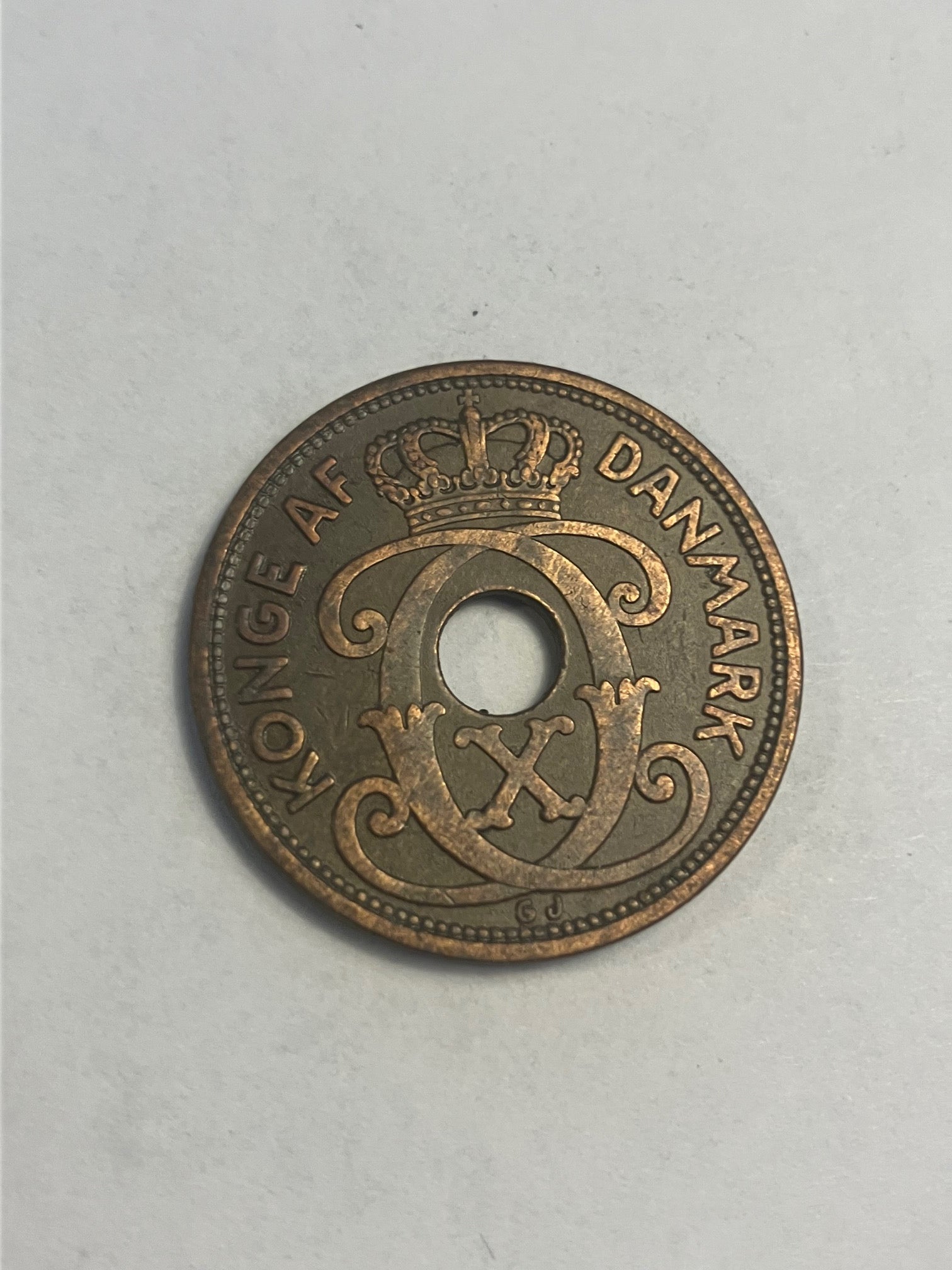 5 Øre 1936 Danmark