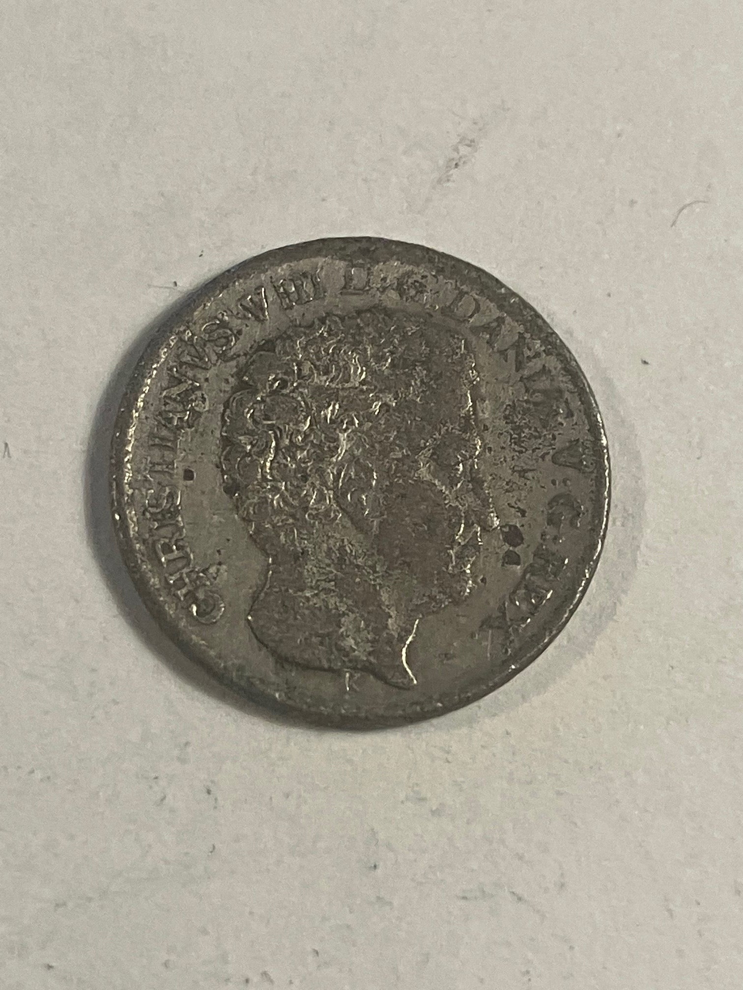 3 Rigsbankskilling 1842 Danmark