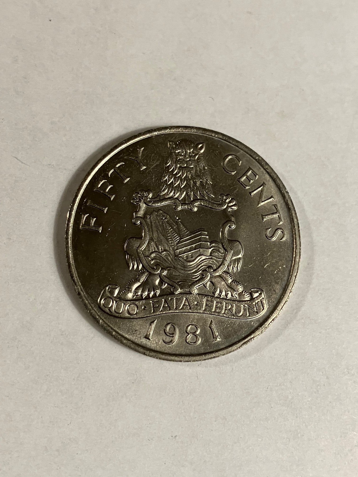Fifty Cents 1981 Bermuda