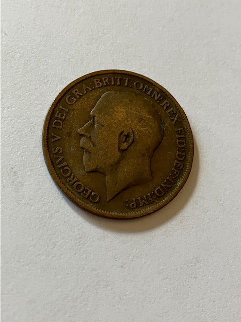 One Penny 1912 England