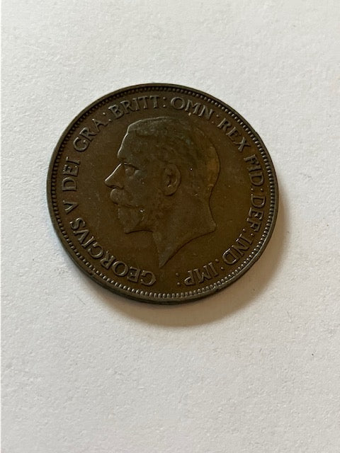 One Penny 1931 England