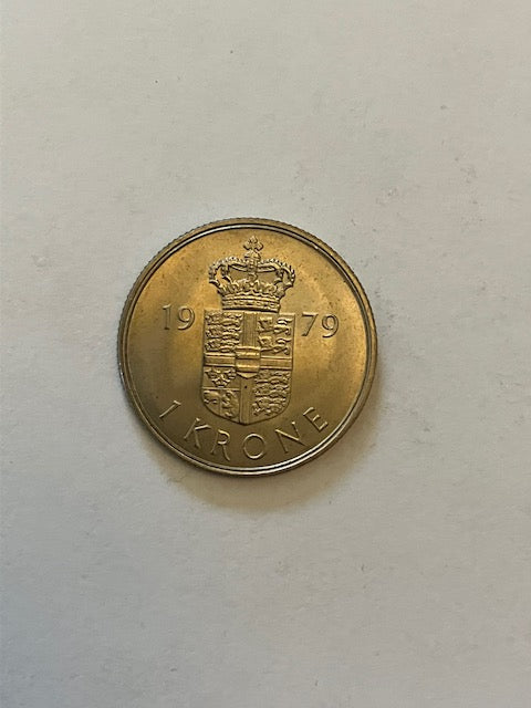 1 Krone 1979 Danmark