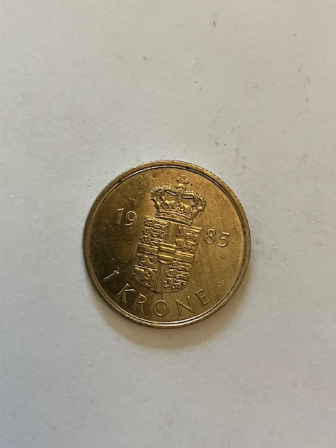 1 Krone 1985 Danmark