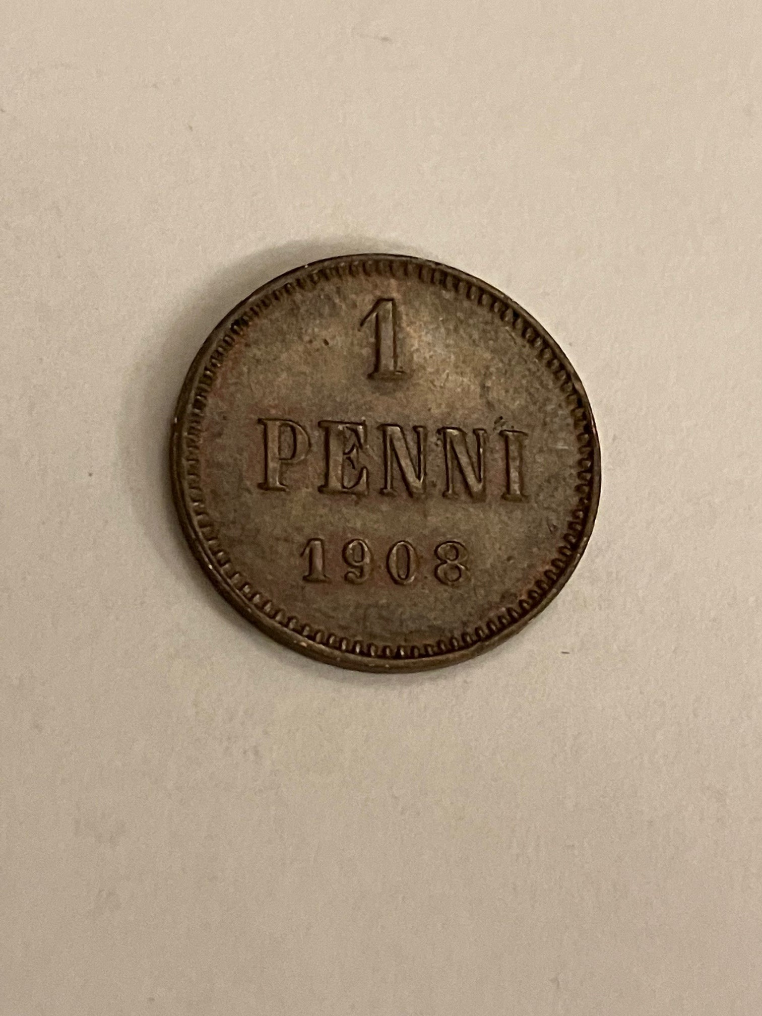 1 Penni 1908 Finland