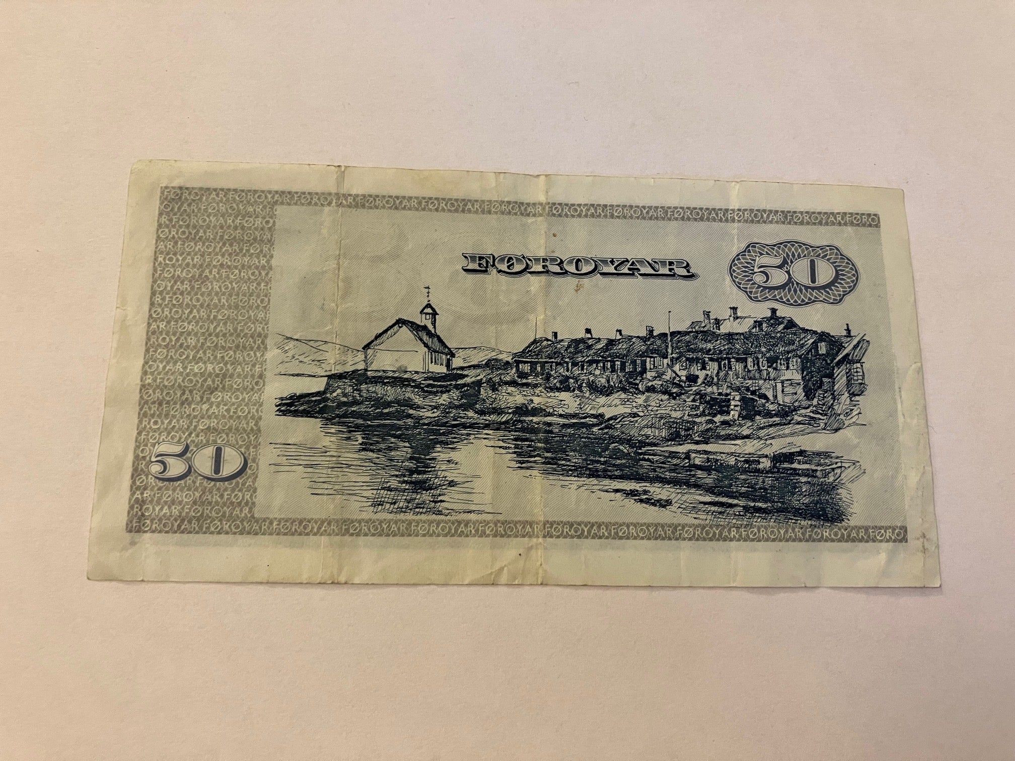 50 Kronur Færøerne
