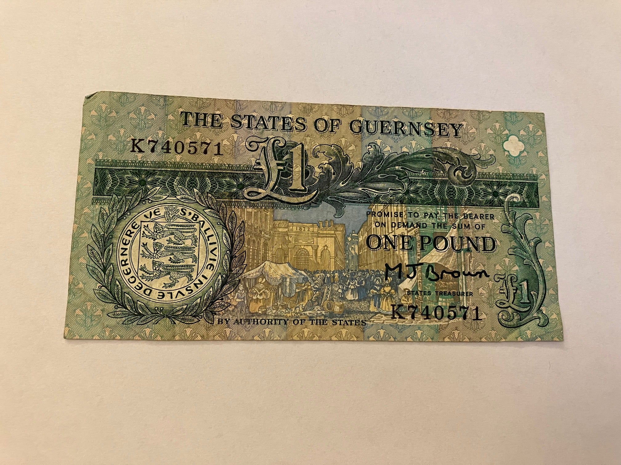 One Pound Guernsey