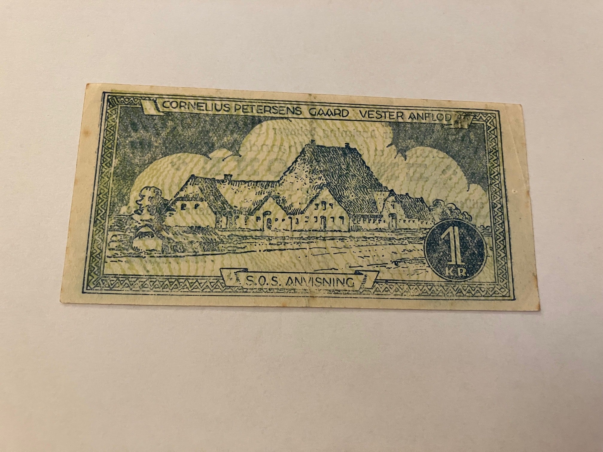 1 Krone S.O.S Kasse Haderslev