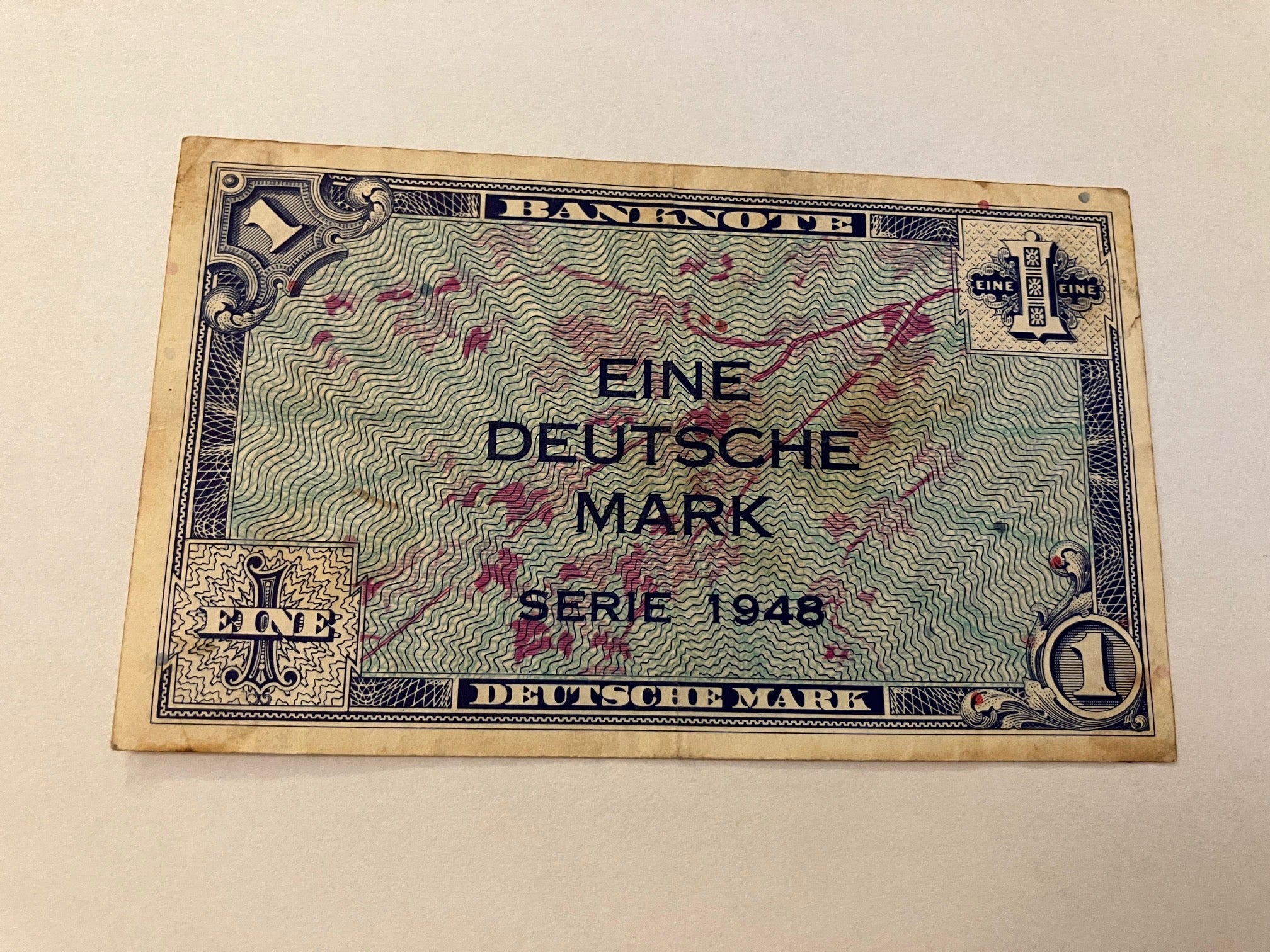 Eine Deutsche Mark 1948 Germany