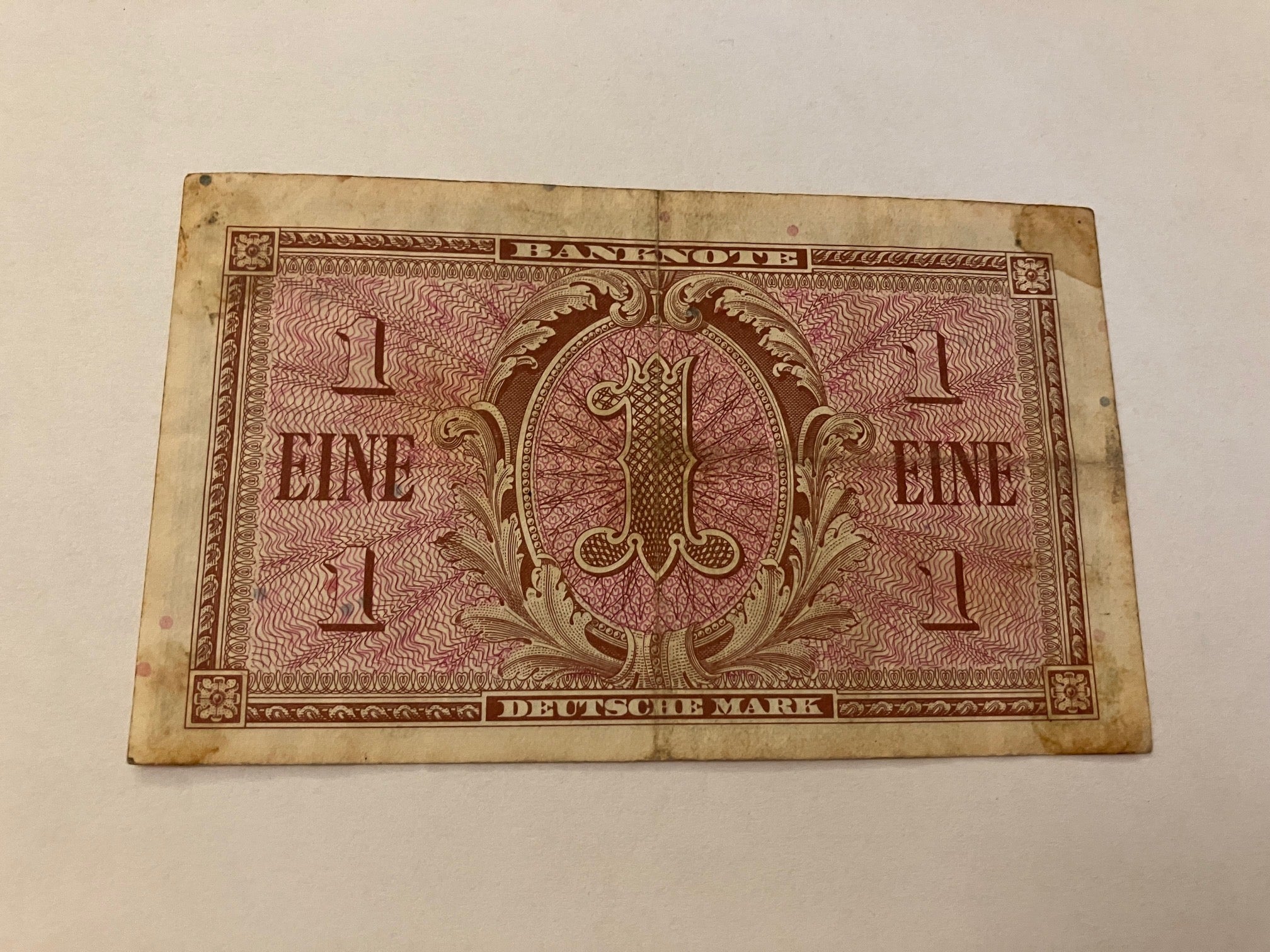 Eine Deutsche Mark 1948 Germany