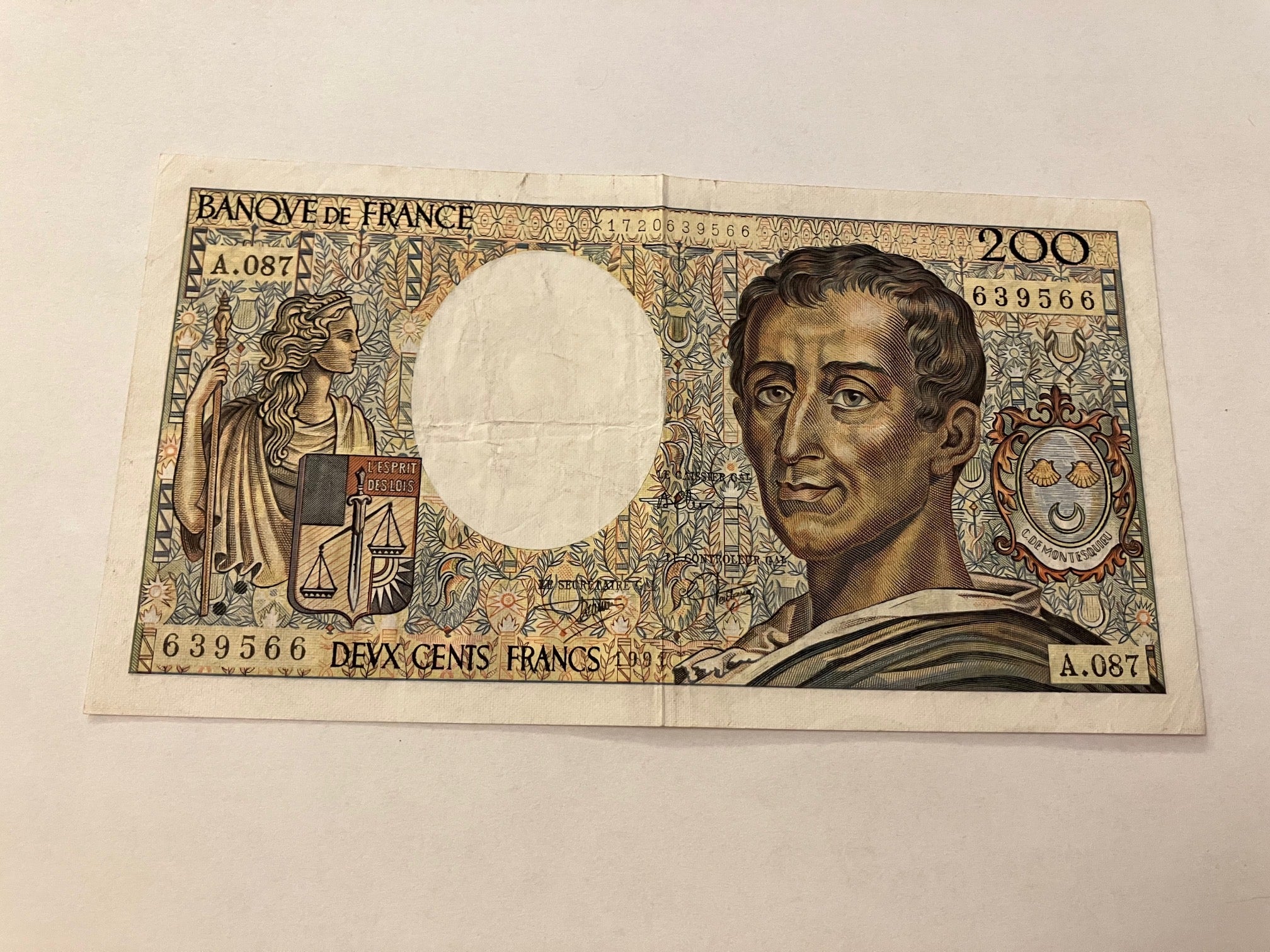 200 Francs France 1991