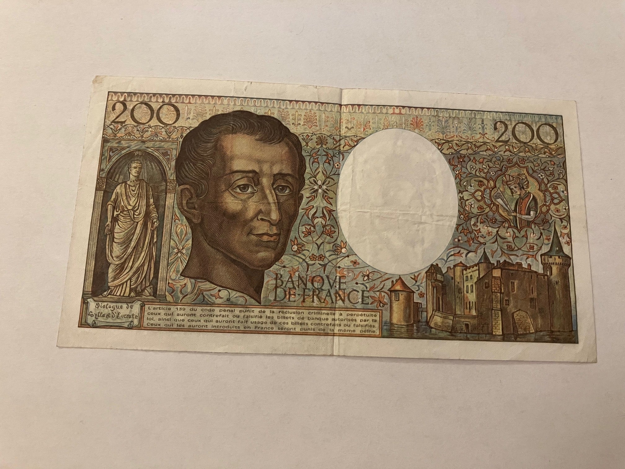 200 Francs France 1991