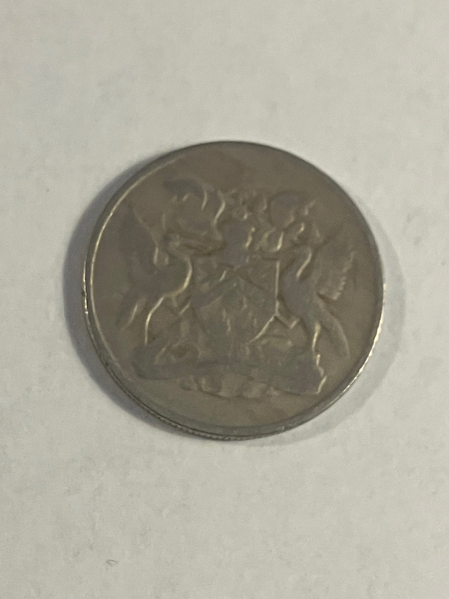 25 Cents Trinidad & Tobago 1966