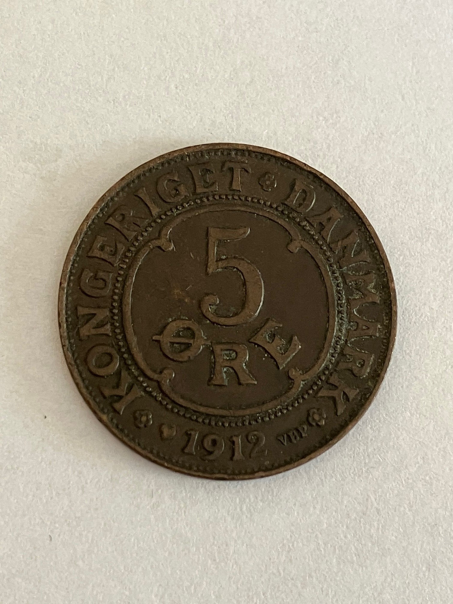 5 Øre 1912