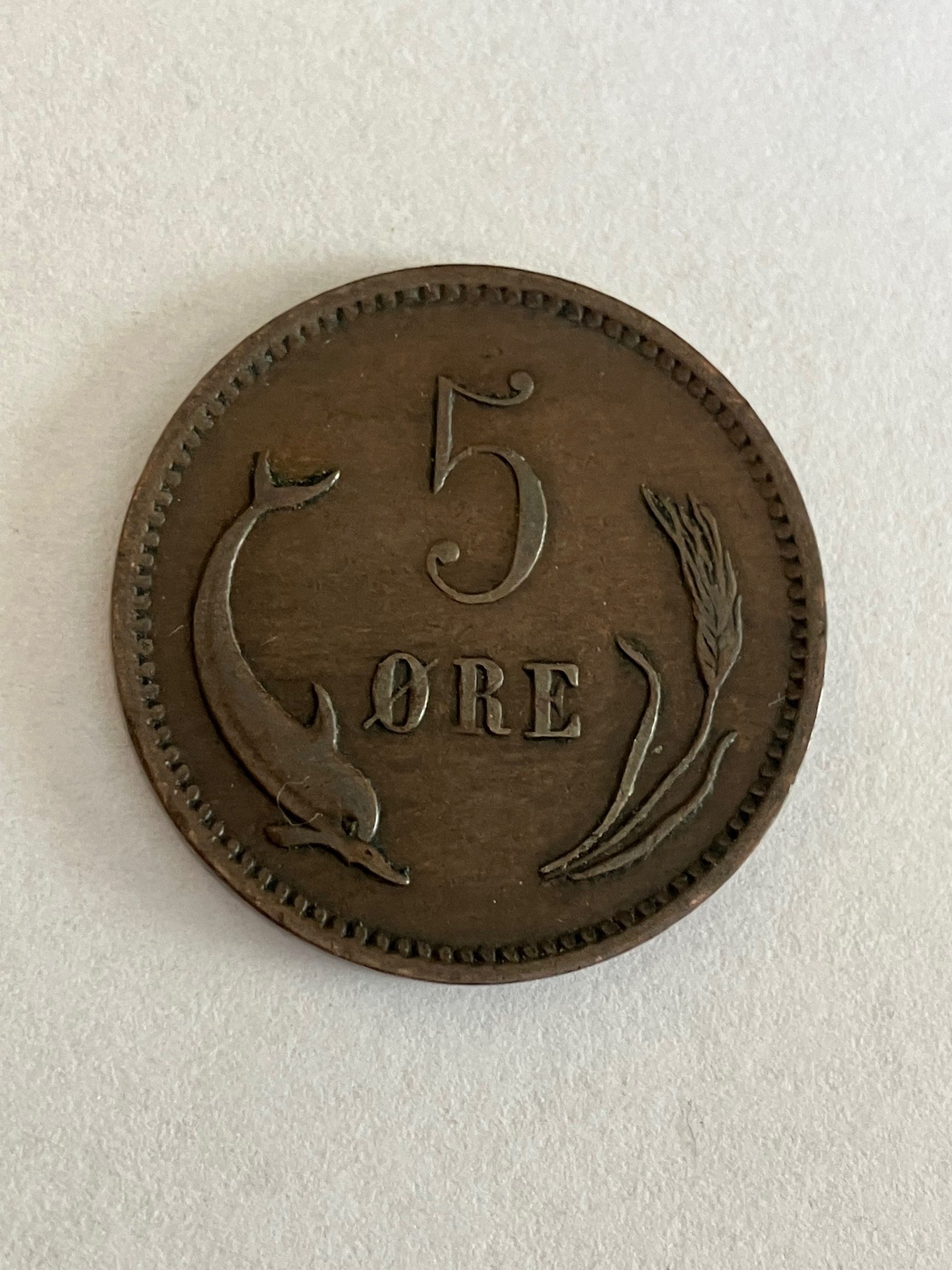 5 Øre 1899 - Pæn