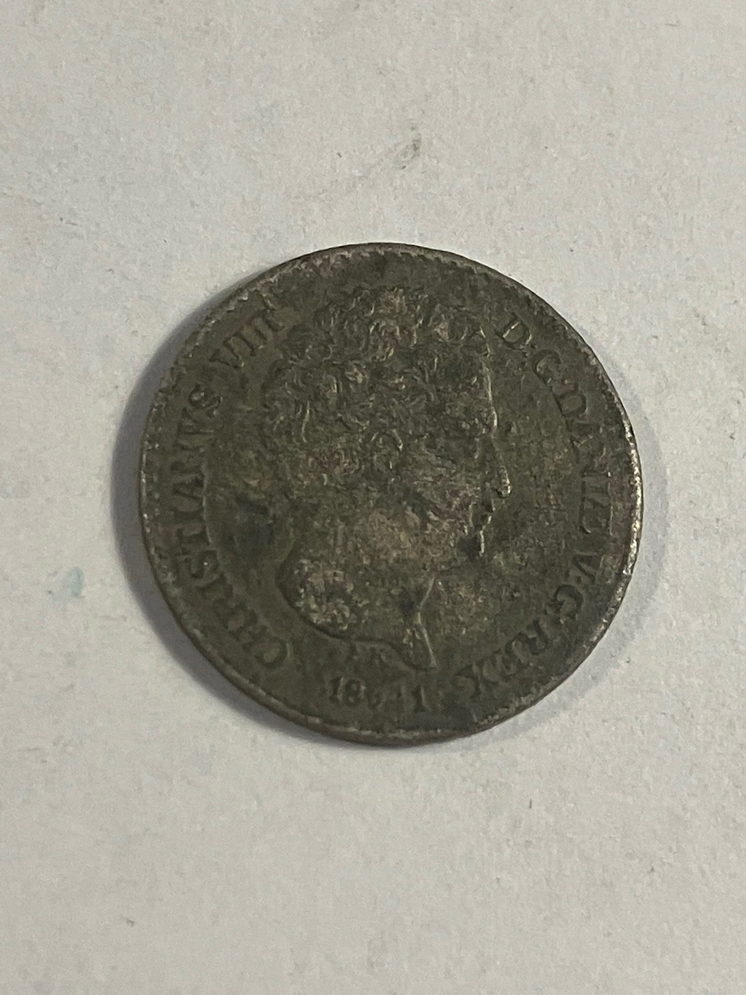 4 Rigsbankskilling 1841 Danmark