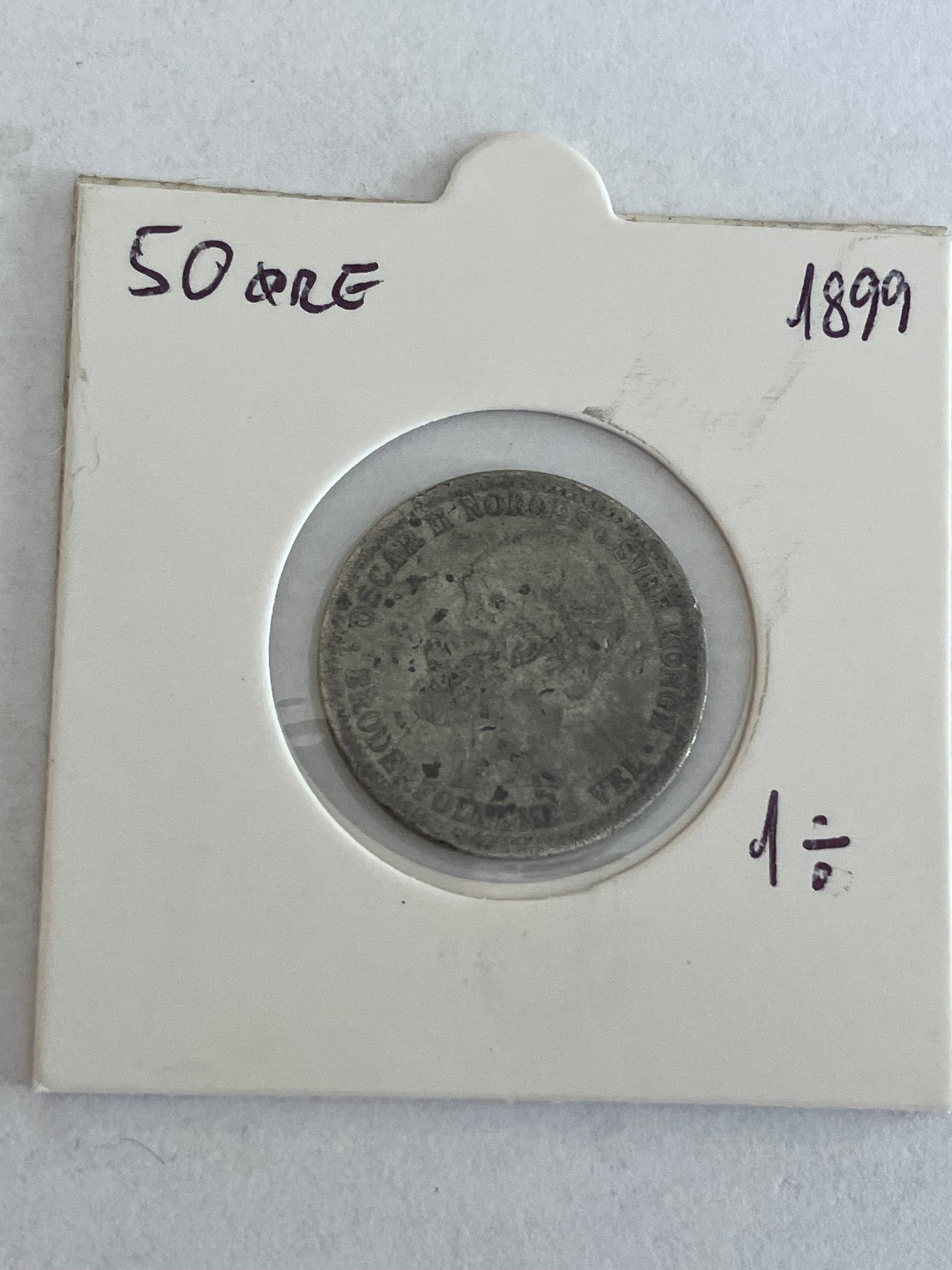 50 Øre 1899 Norge