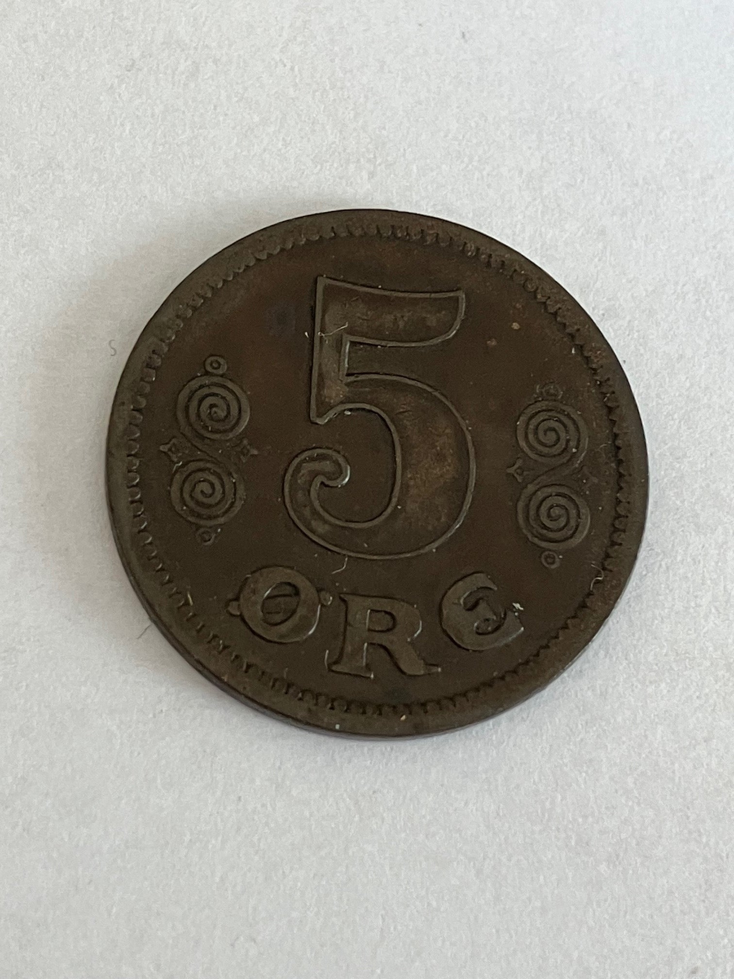 5 Øre 1917