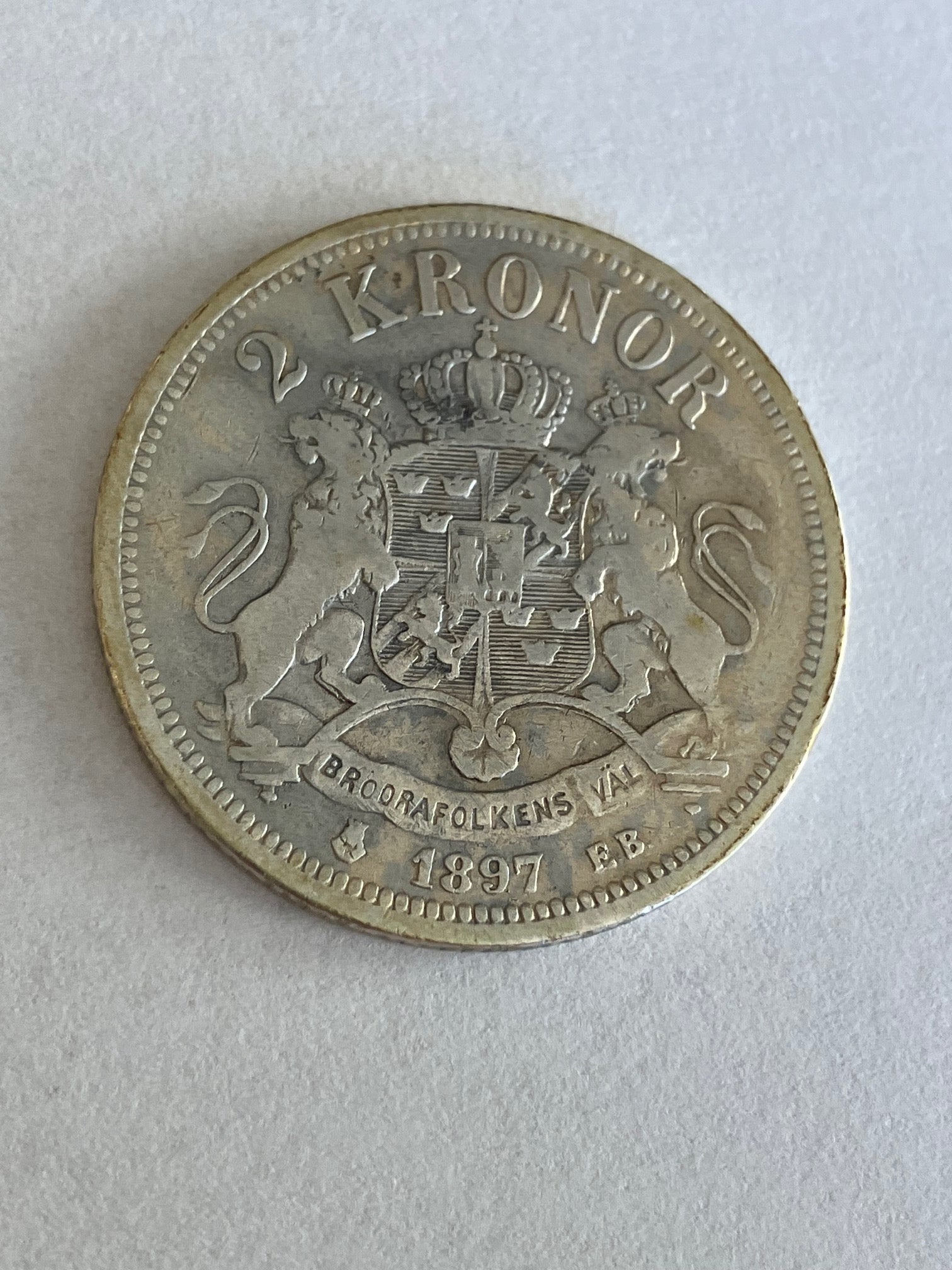 2 Kronor 1897 Sweden