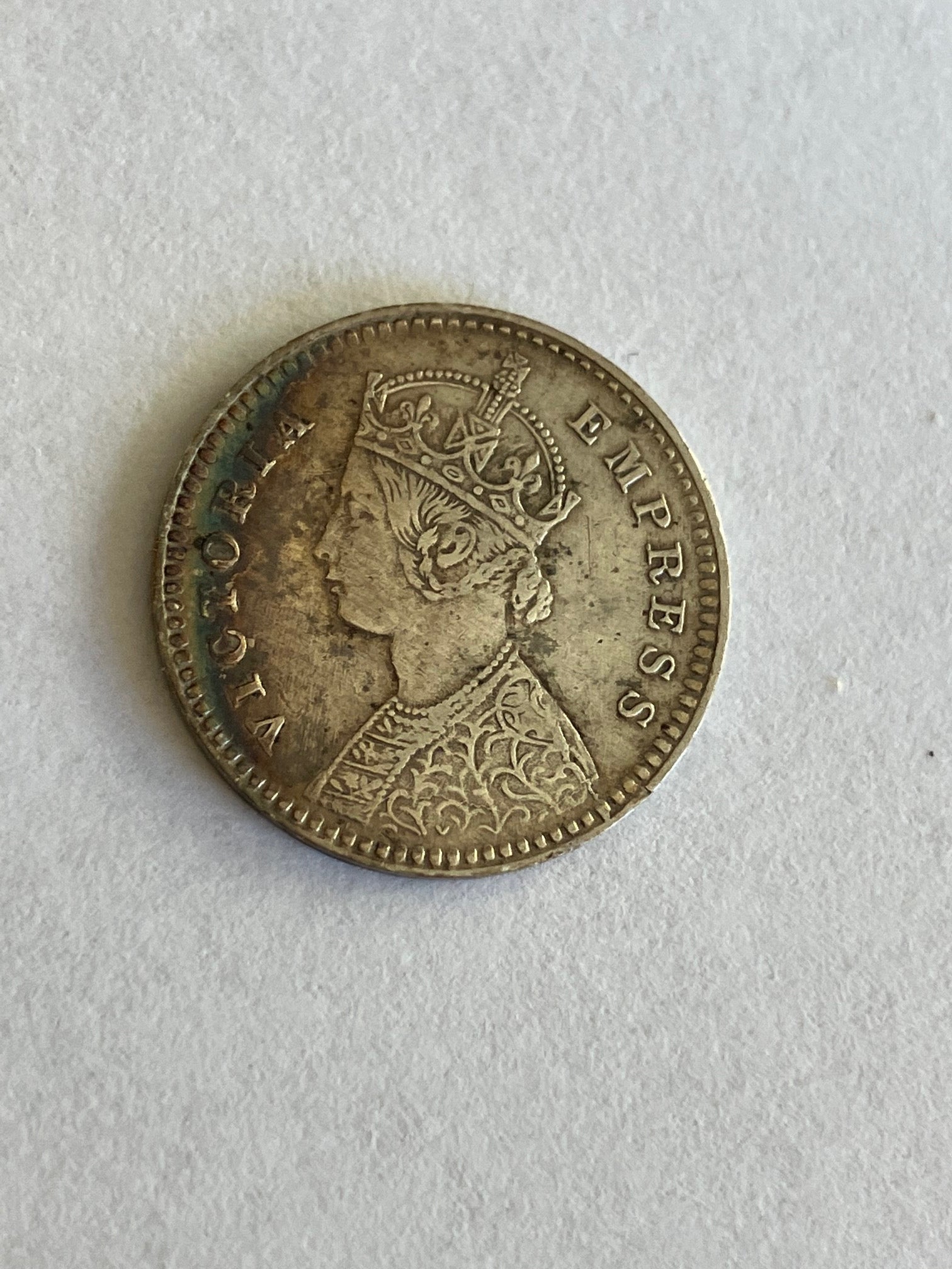 Two Annas India 1893
