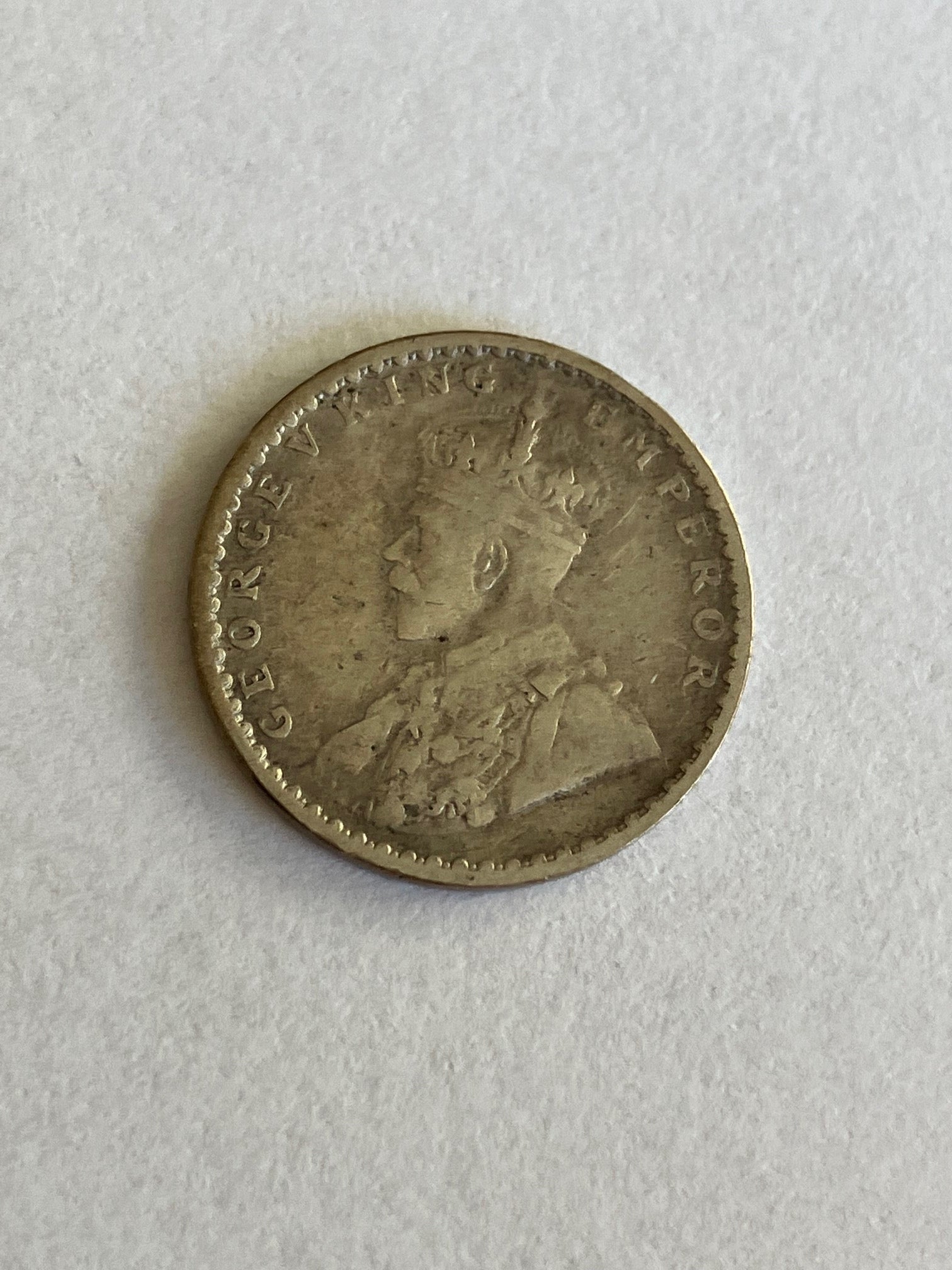 Two Annas India 1917