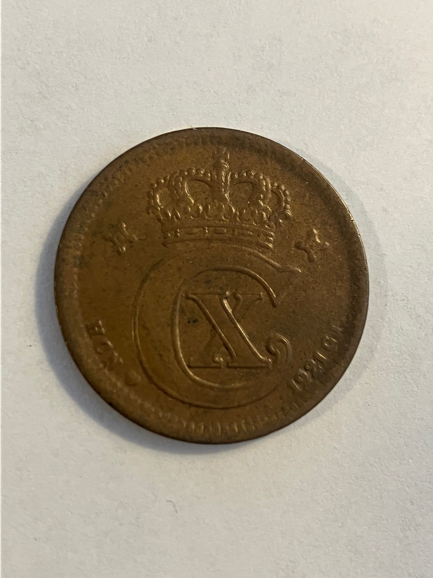 5 øre 1921 Danmark