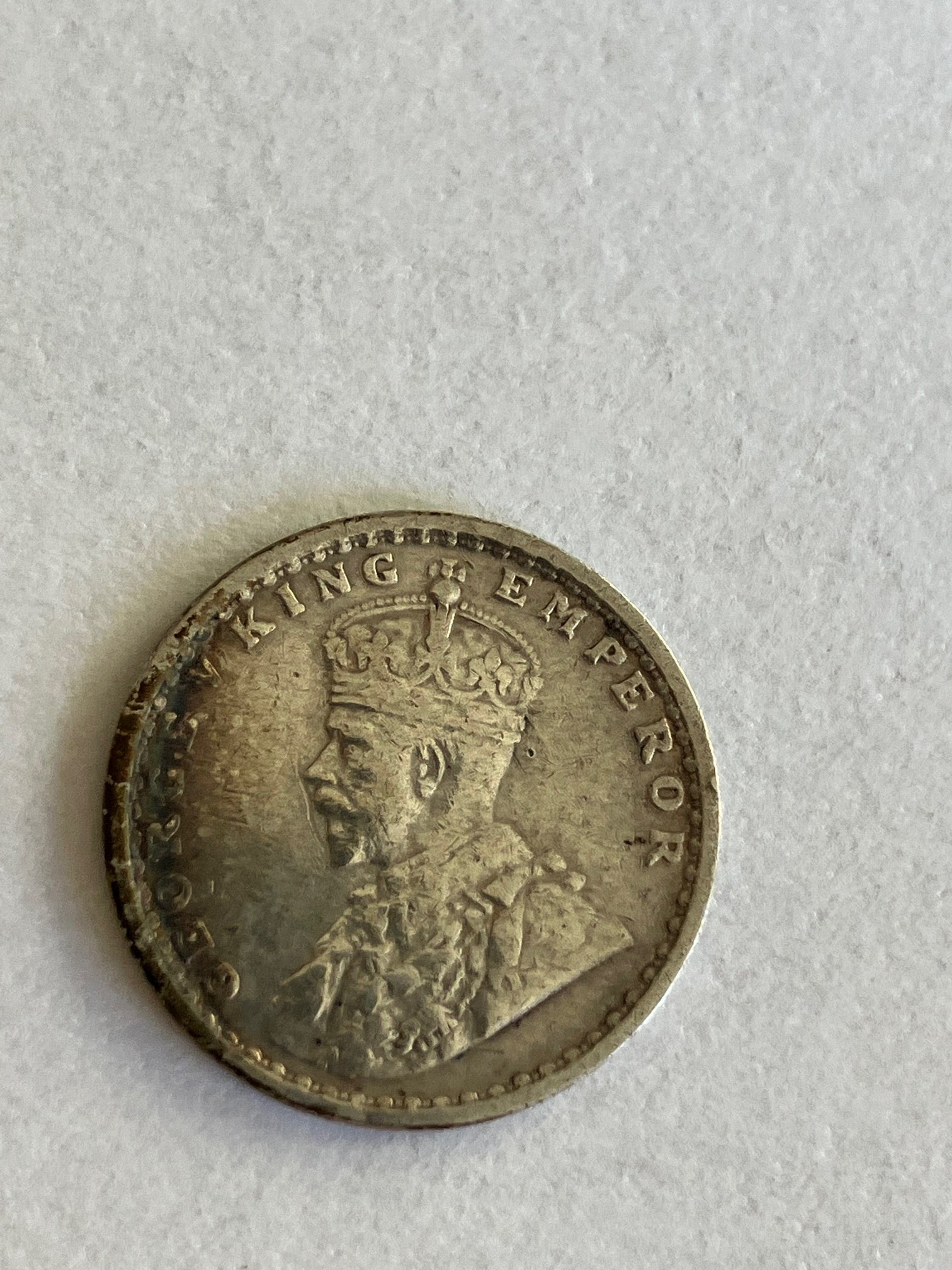 Two Annas India 1913